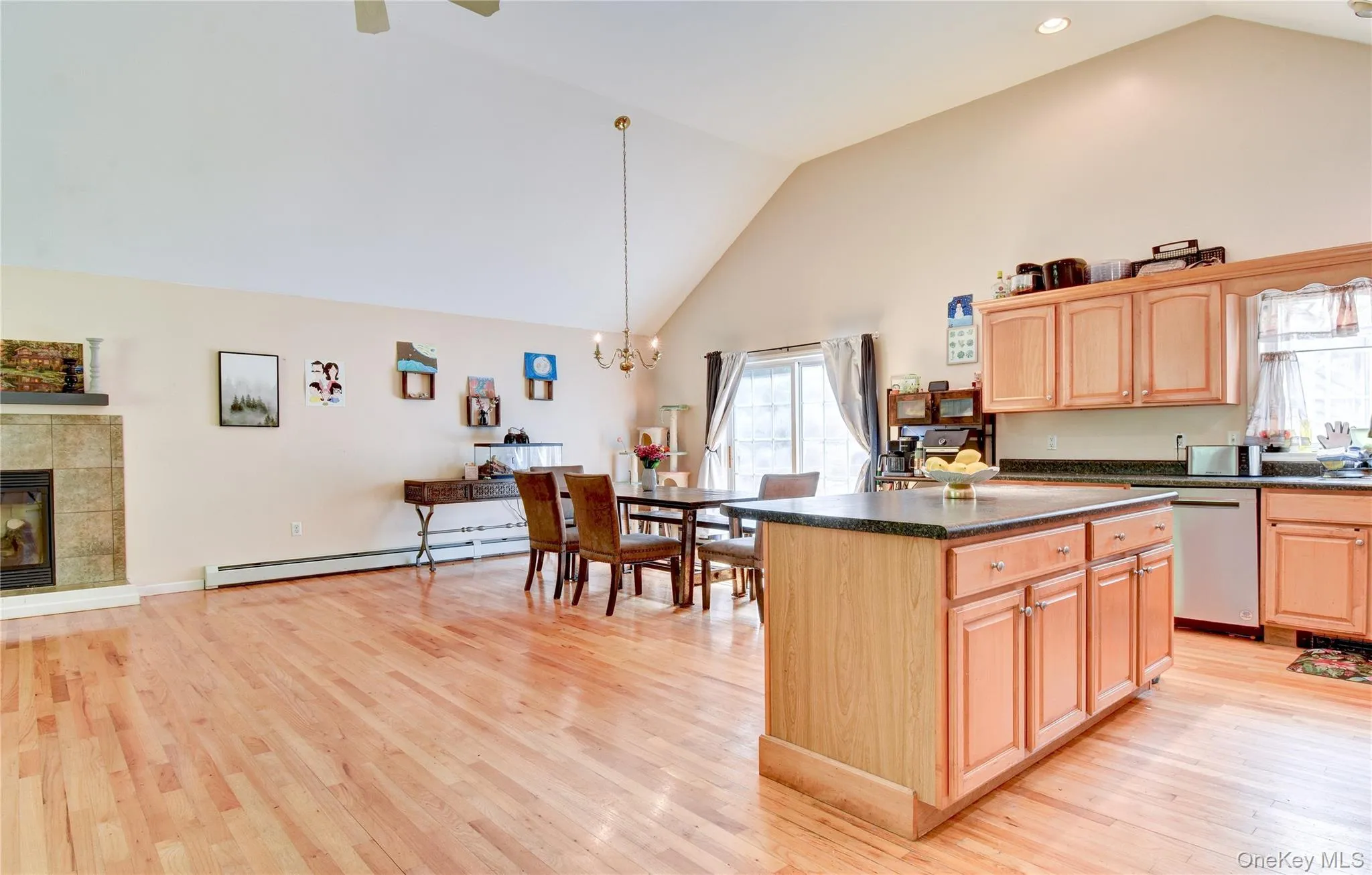 Open floor plan Open floor plan