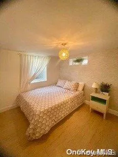 Bedroom with baseboards Bedroom with baseboards