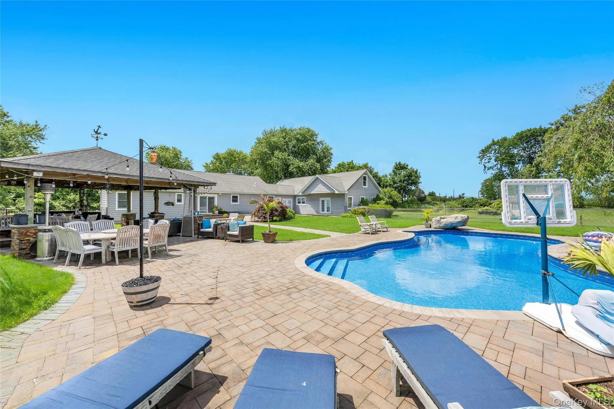 In Ground Pool with Lounge Chairs In Ground Pool with Lounge Chairs