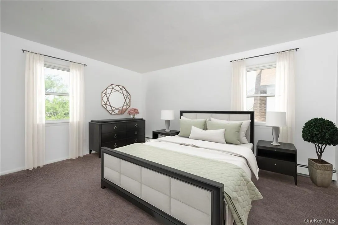 Bedroom Two. Virtually staged as a guest bedroom. Bedroom Two. Virtually staged as a guest bedroom.