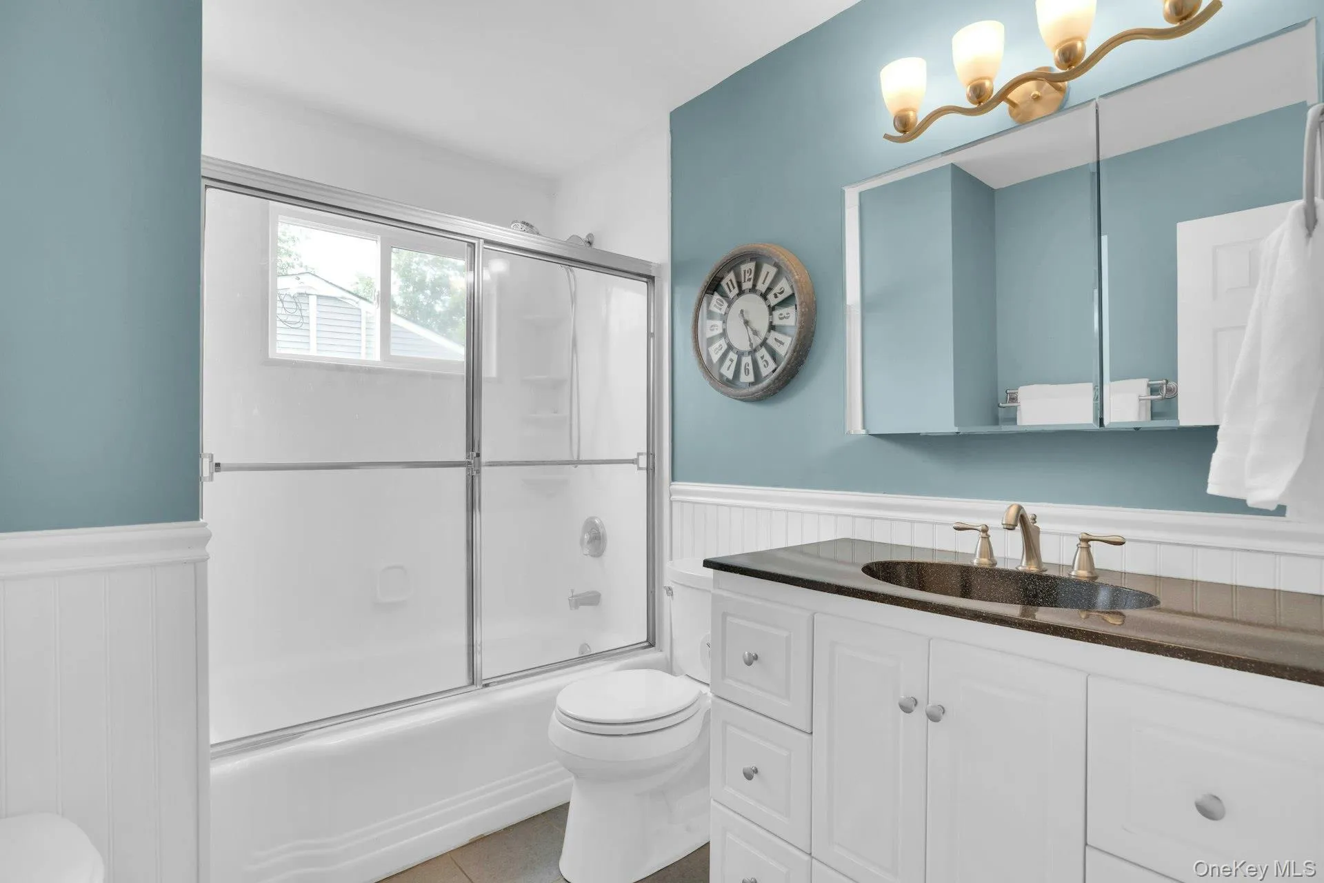 Updated bathroom. Updated bathroom.
