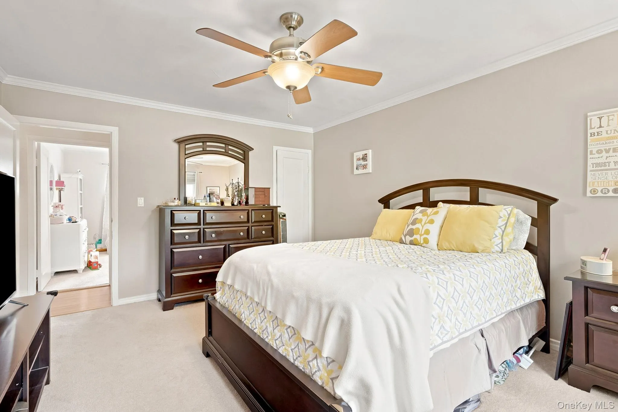 Spacious Primary Bedroom, Ceiling Fan Spacious Primary Bedroom, Ceiling Fan