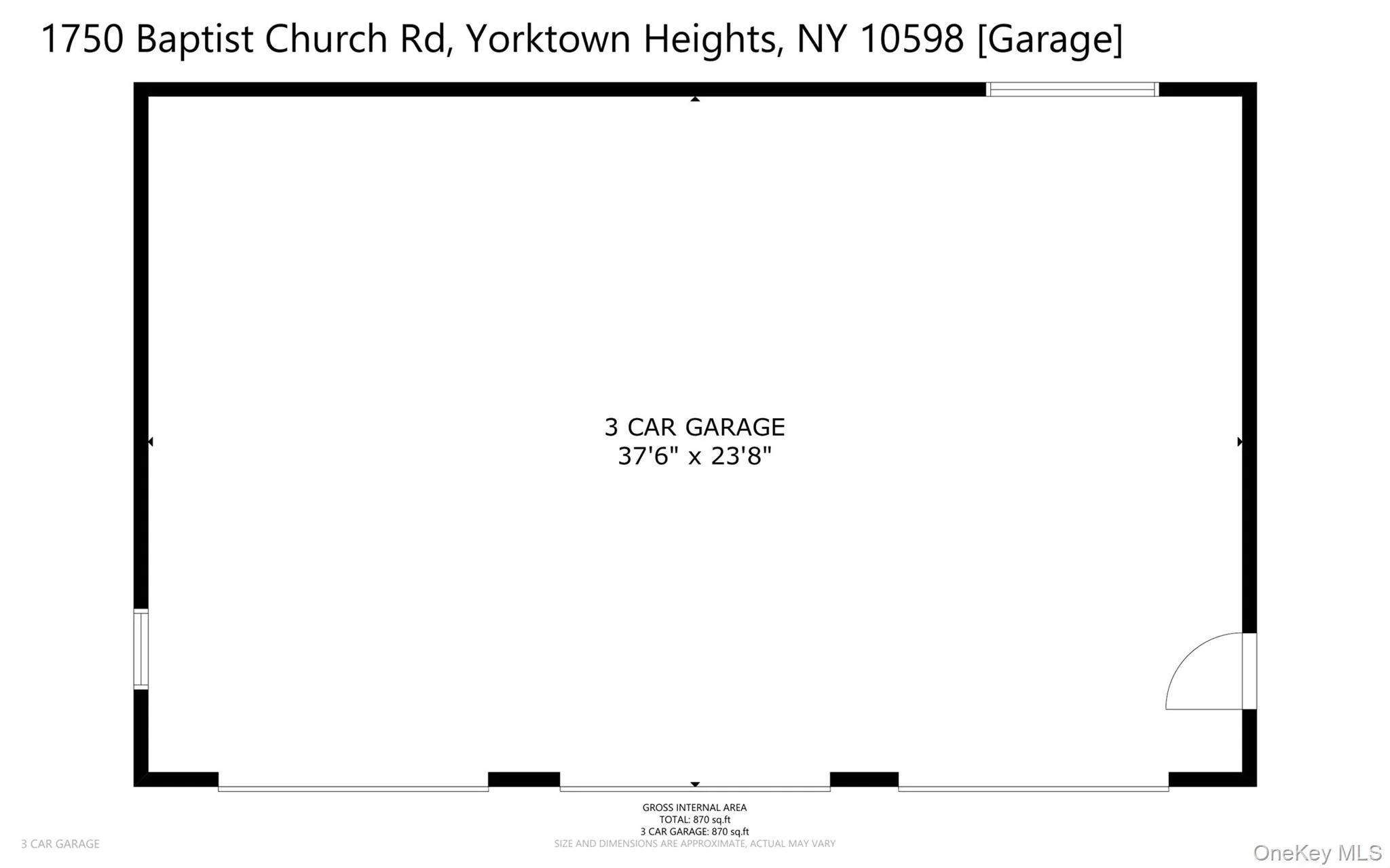 Detached garage floor plan. Detached garage floor plan.