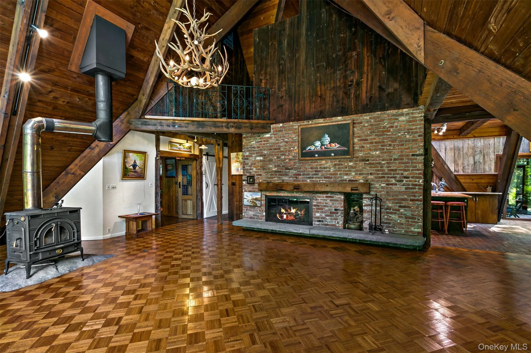 One of the largest hearths ever to come to market. One of the largest hearths ever to come to market.