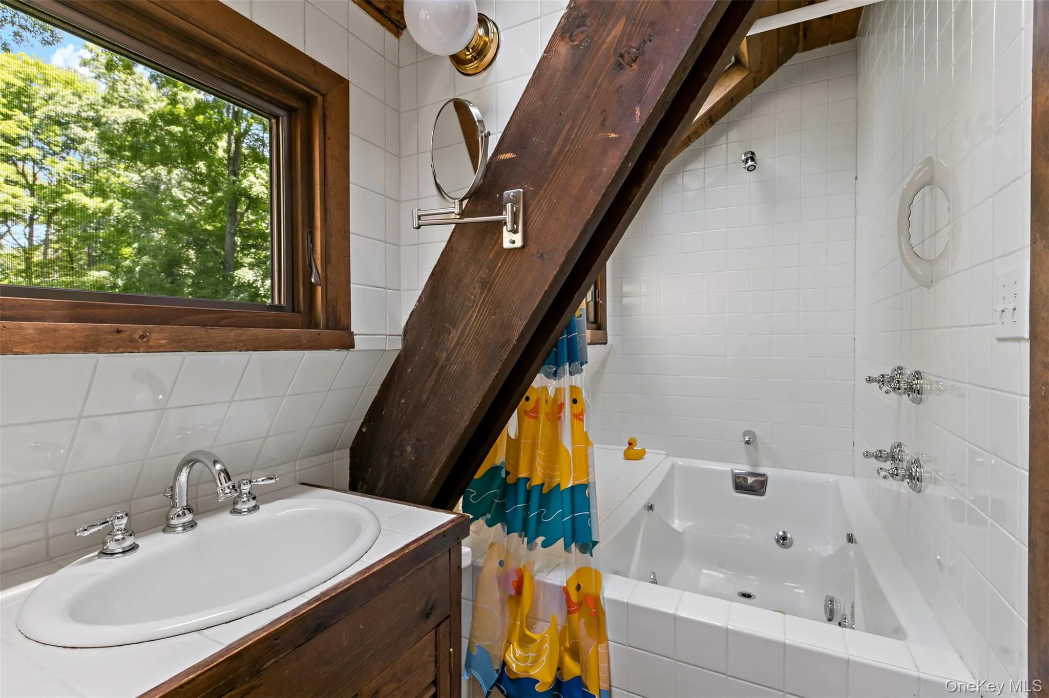 Second floor hall bath. Second floor hall bath.