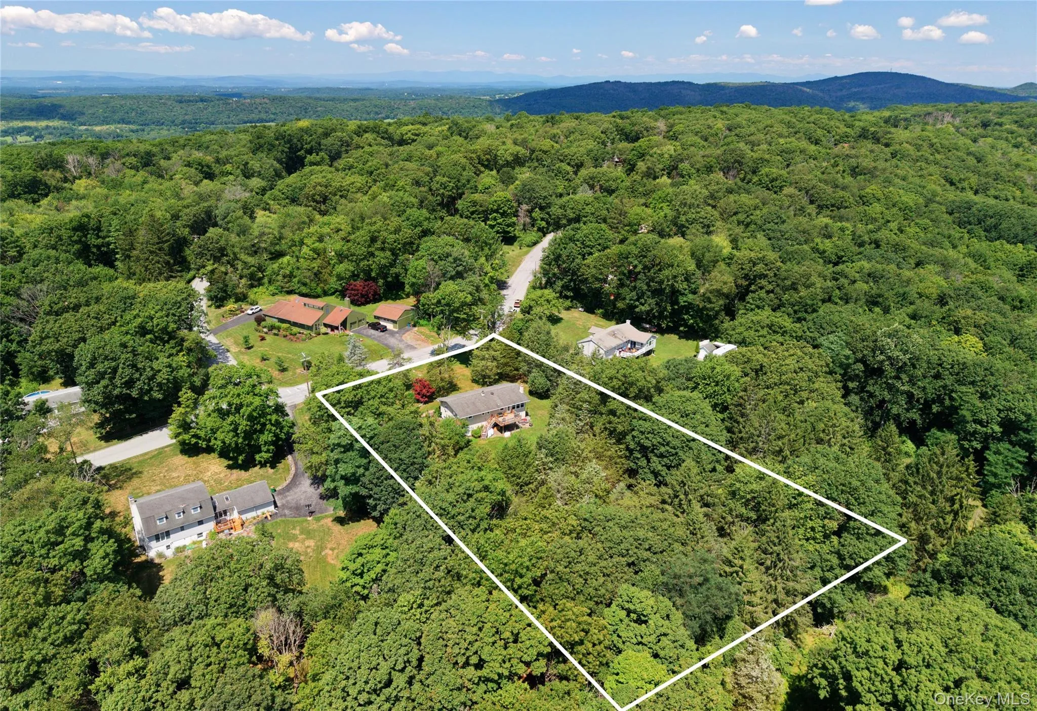 View with property lines View with property lines