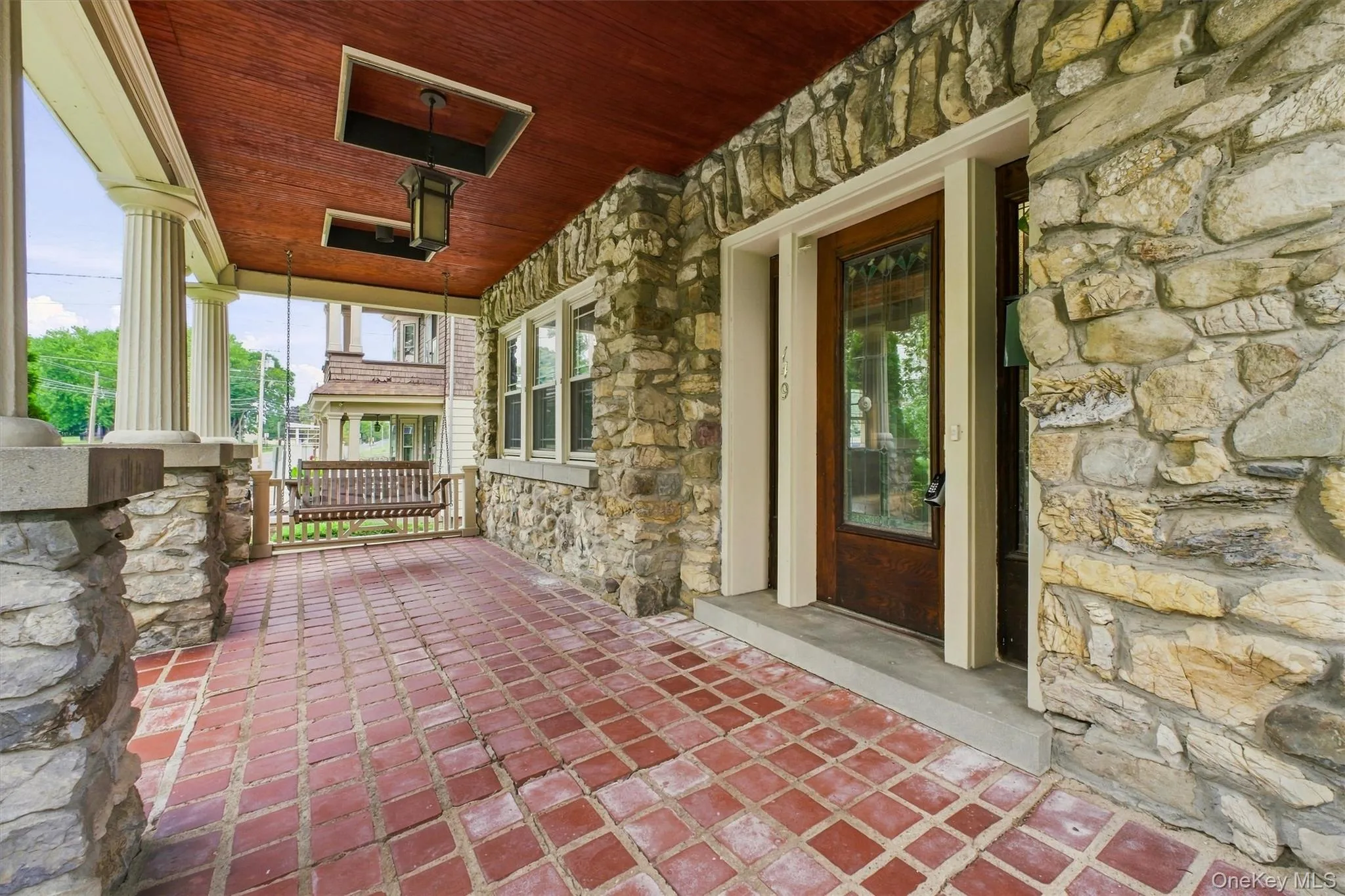 front porch with swing front porch with swing