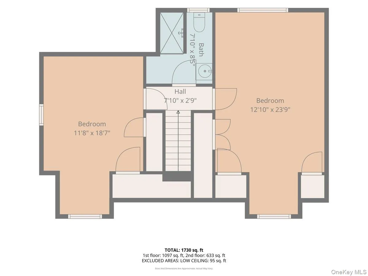 Second floor plan Second floor plan