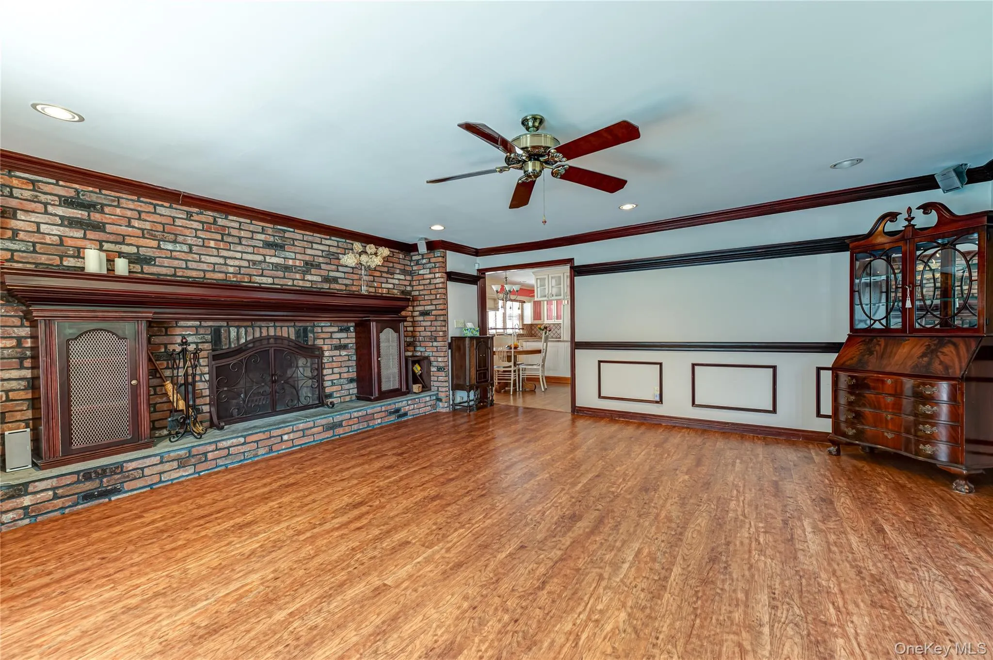 Den with Fireplace Den with Fireplace