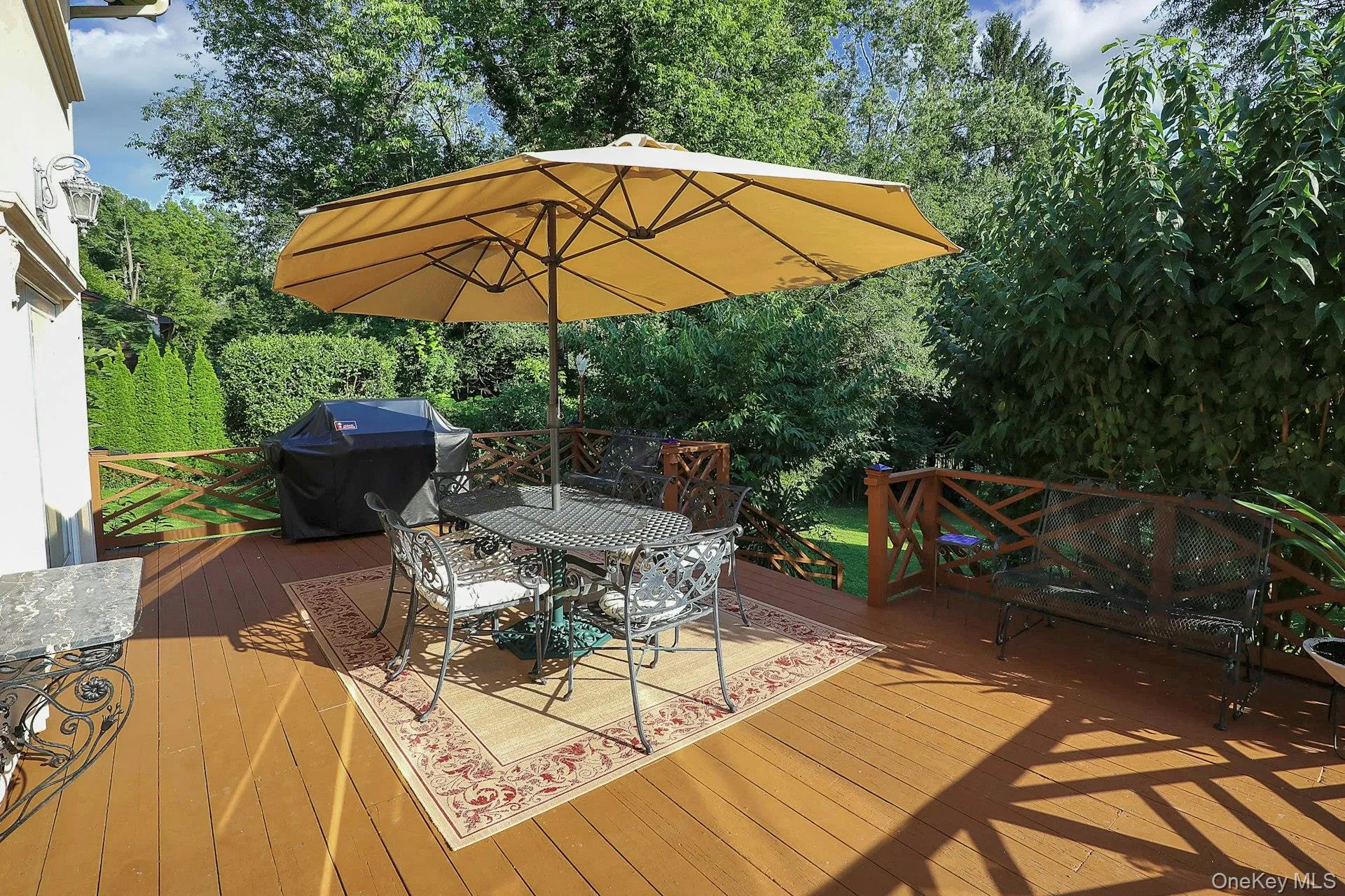 Deck area Deck area
