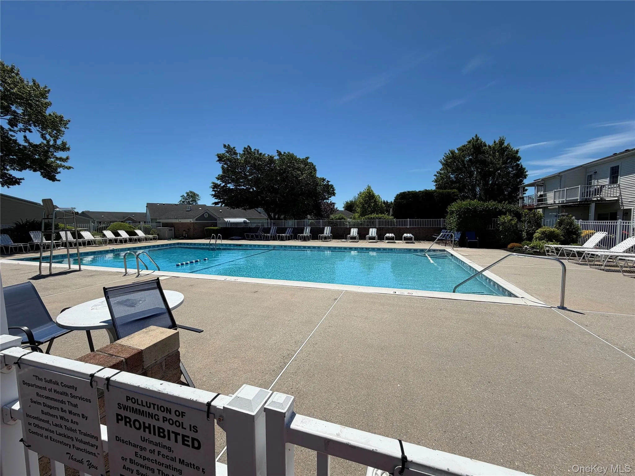 Large community pool. Large community pool.