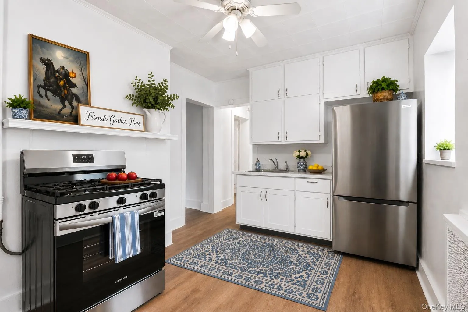 Virtually Staged. Brand new kitchen appliances fill the sunny kitchen. A great place to gather with friends! Virtually Staged. Brand new kitchen appliances fill the sunny kitchen. A great place to gather with friends!