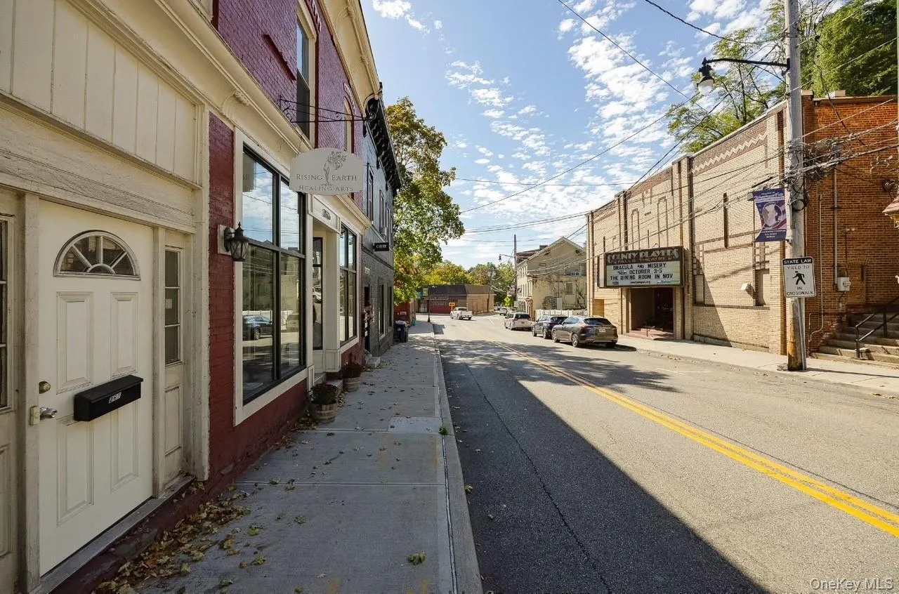 View of street with curbs and sidewalks View of street with curbs and sidewalks