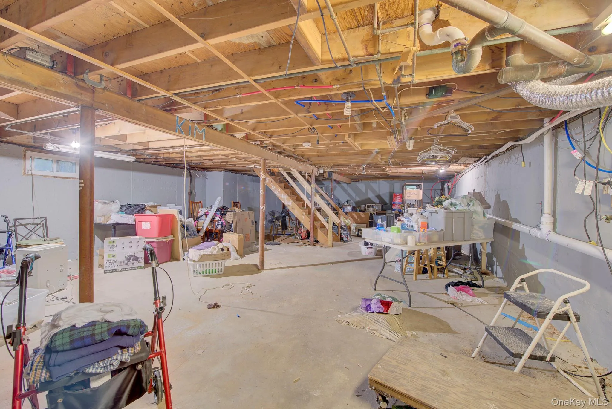 Great space to finish and make playroom or entertainment area Great space to finish and make playroom or entertainment area