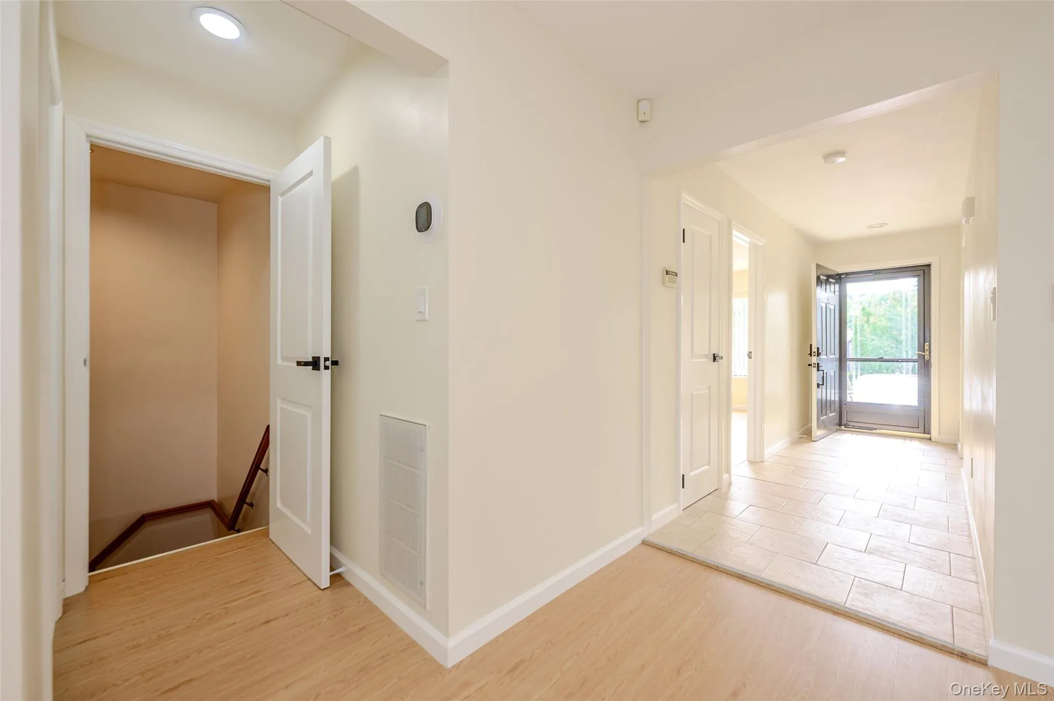 Entrance Foyer and basement access Entrance Foyer and basement access