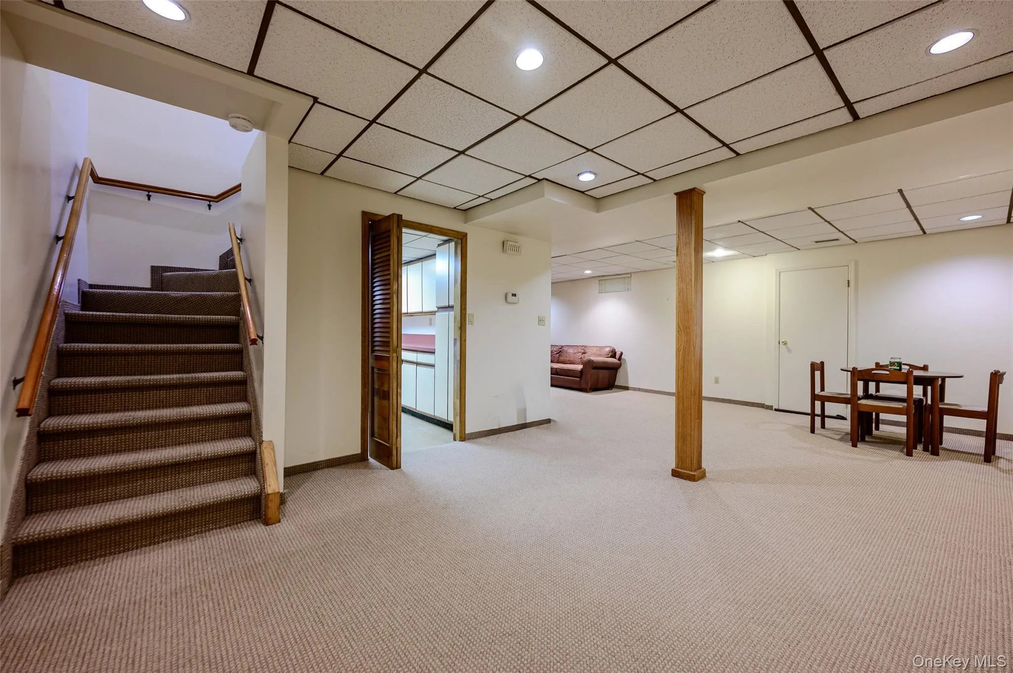 Finished basement Finished basement