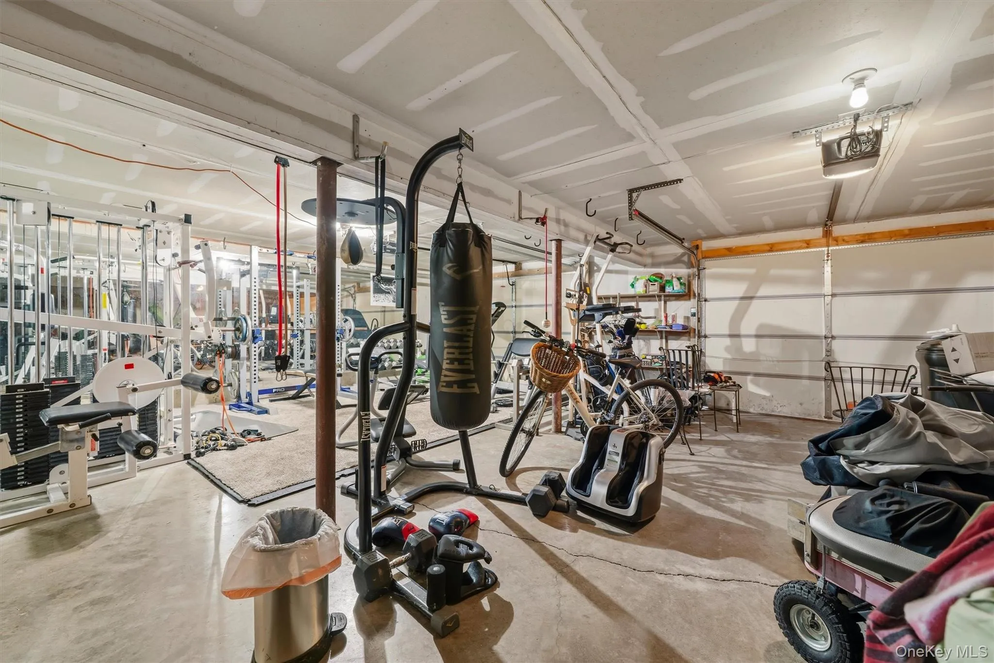 Alternate view of home gym. Alternate view of home gym.