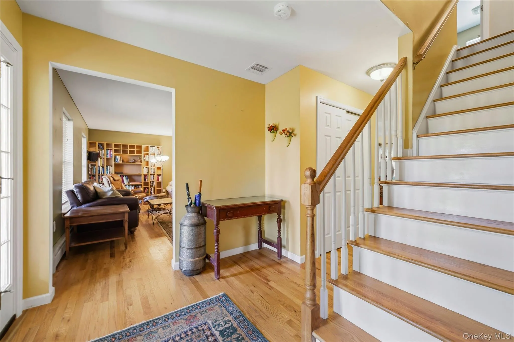 Entry showing the formal living room. Entry showing the formal living room.
