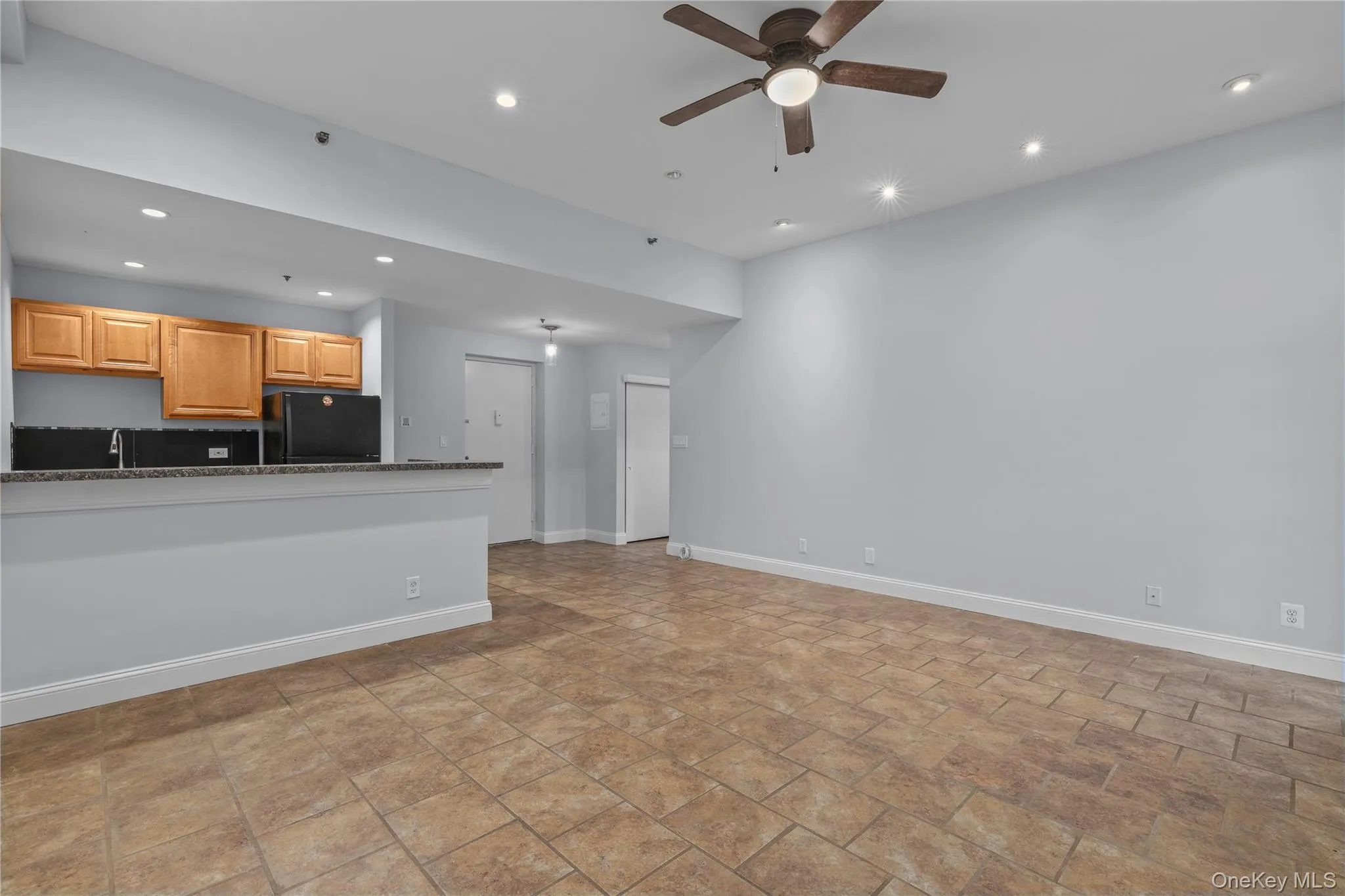 Kitchen with wide open area Kitchen with wide open area
