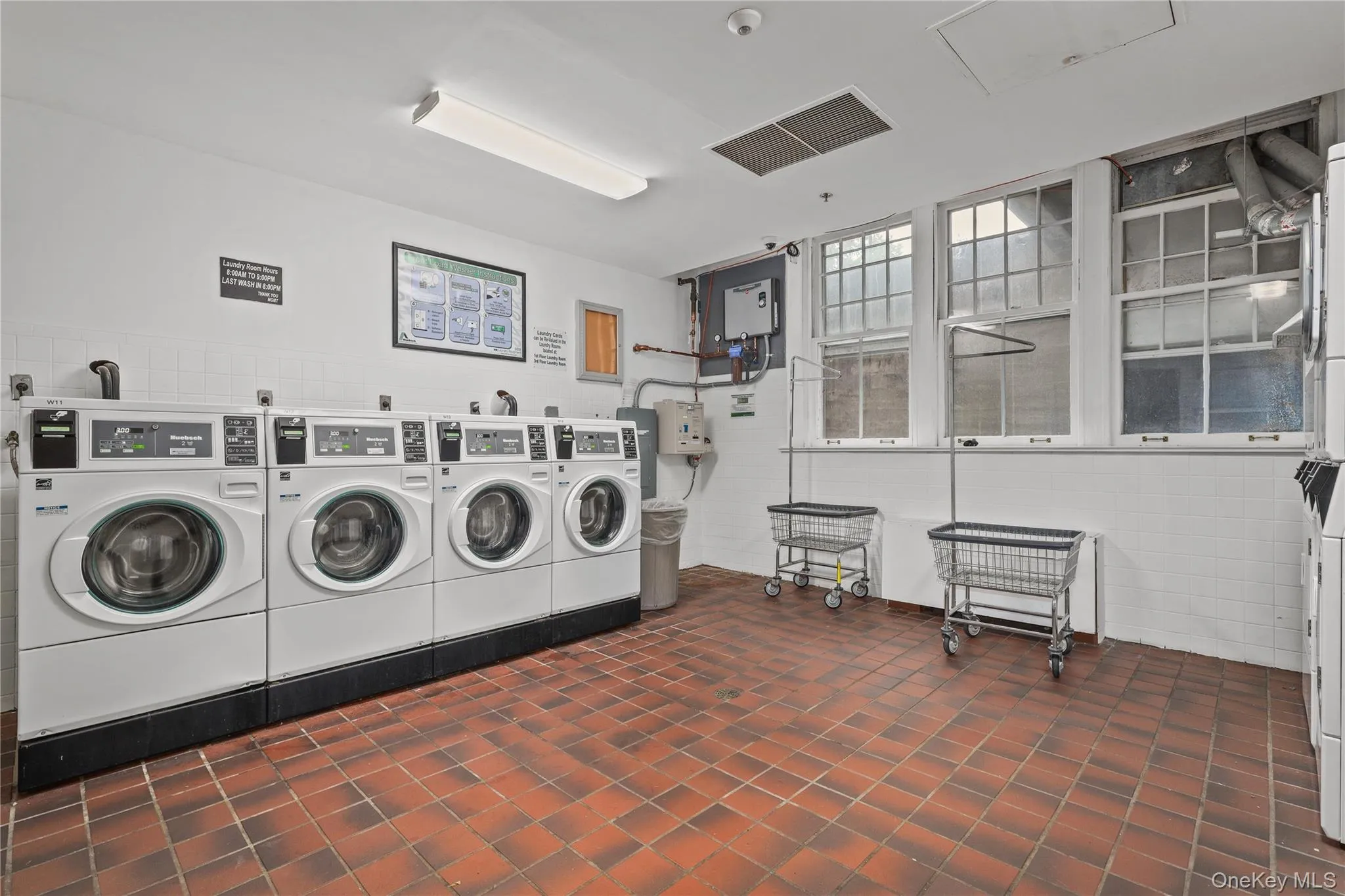 Common laundry directly across hall. Common laundry directly across hall.