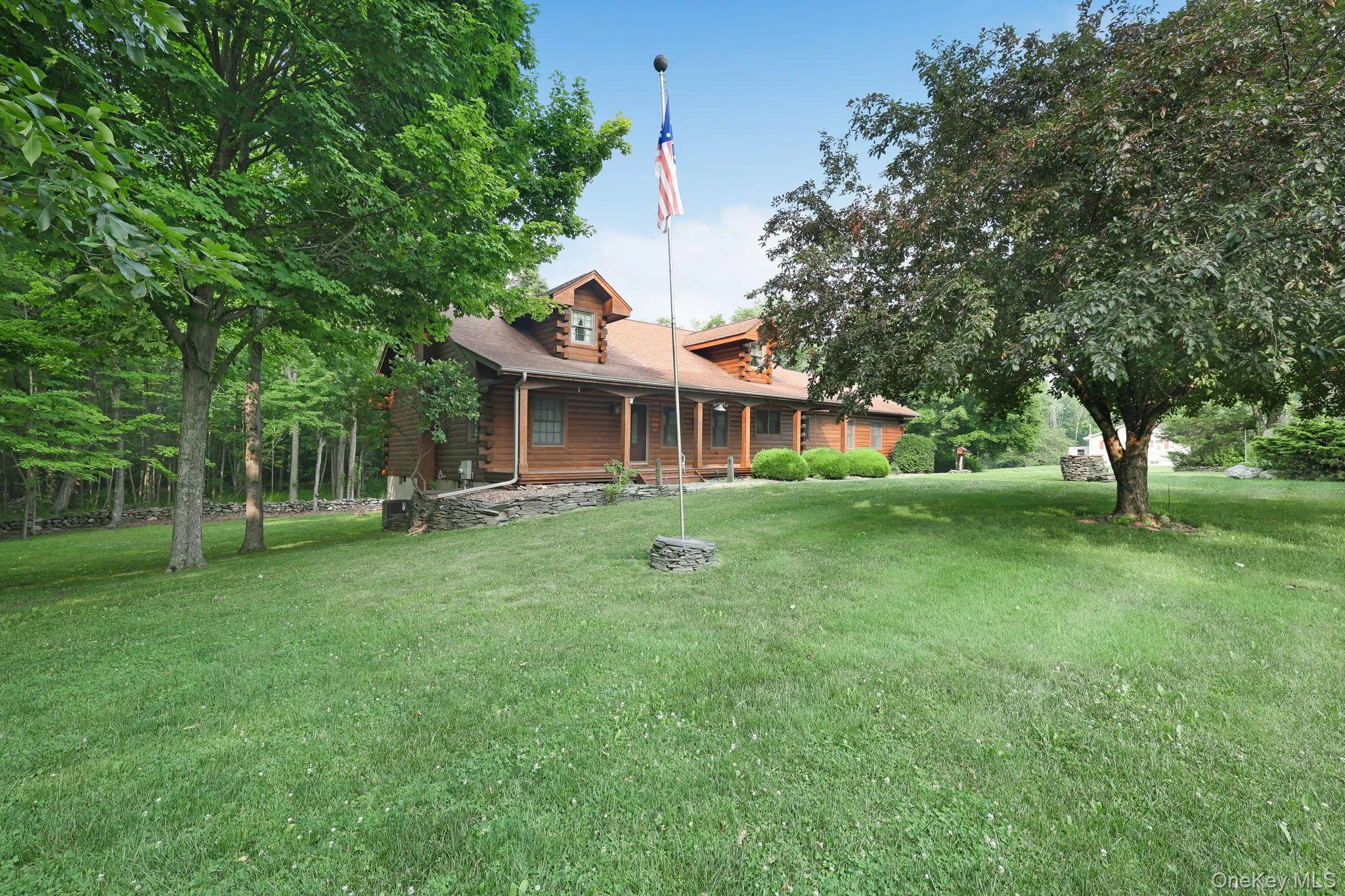 There's a generous level front yard. There's a generous level front yard.