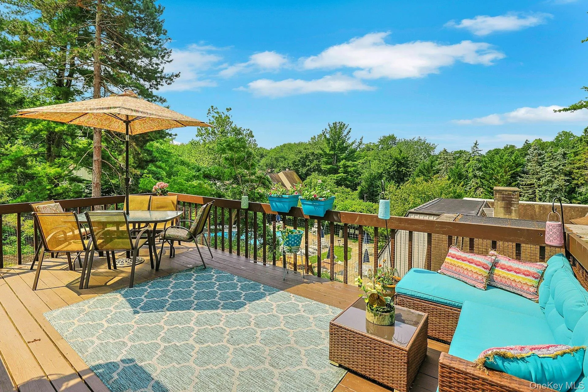 This three season deck is an added bonus. A great place to start your day with a cup of coffee and enjoy nature. This three season deck is an added bonus. A great place to start your day with a cup of coffee and enjoy nature.