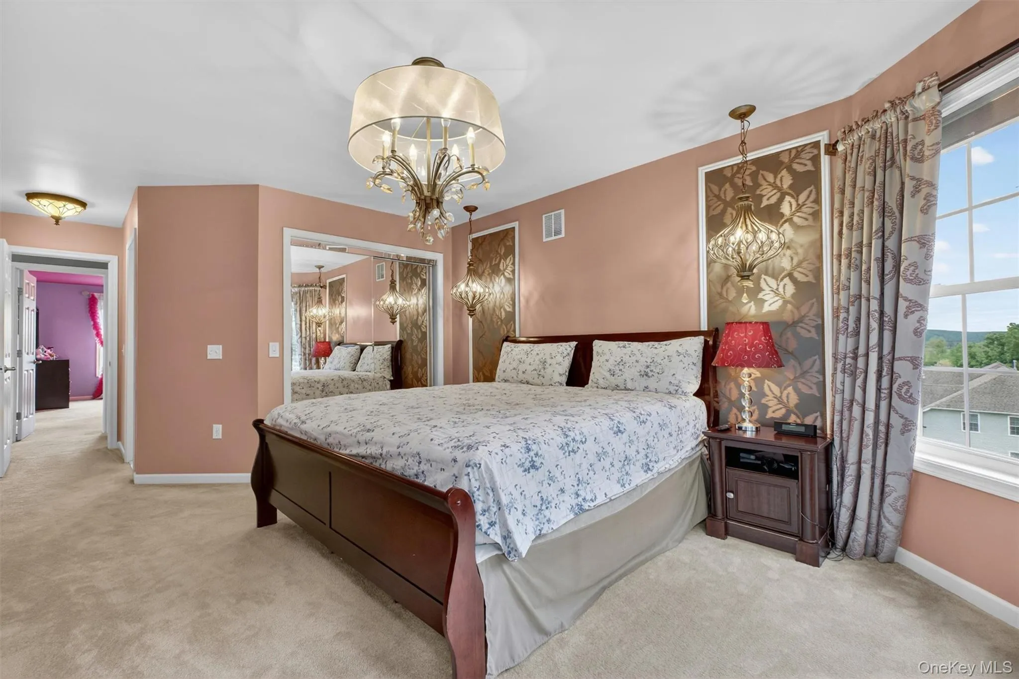 Private princess suite with custom wall accents, statement lighting, and scenic views. Private princess suite with custom wall accents, statement lighting, and scenic views.