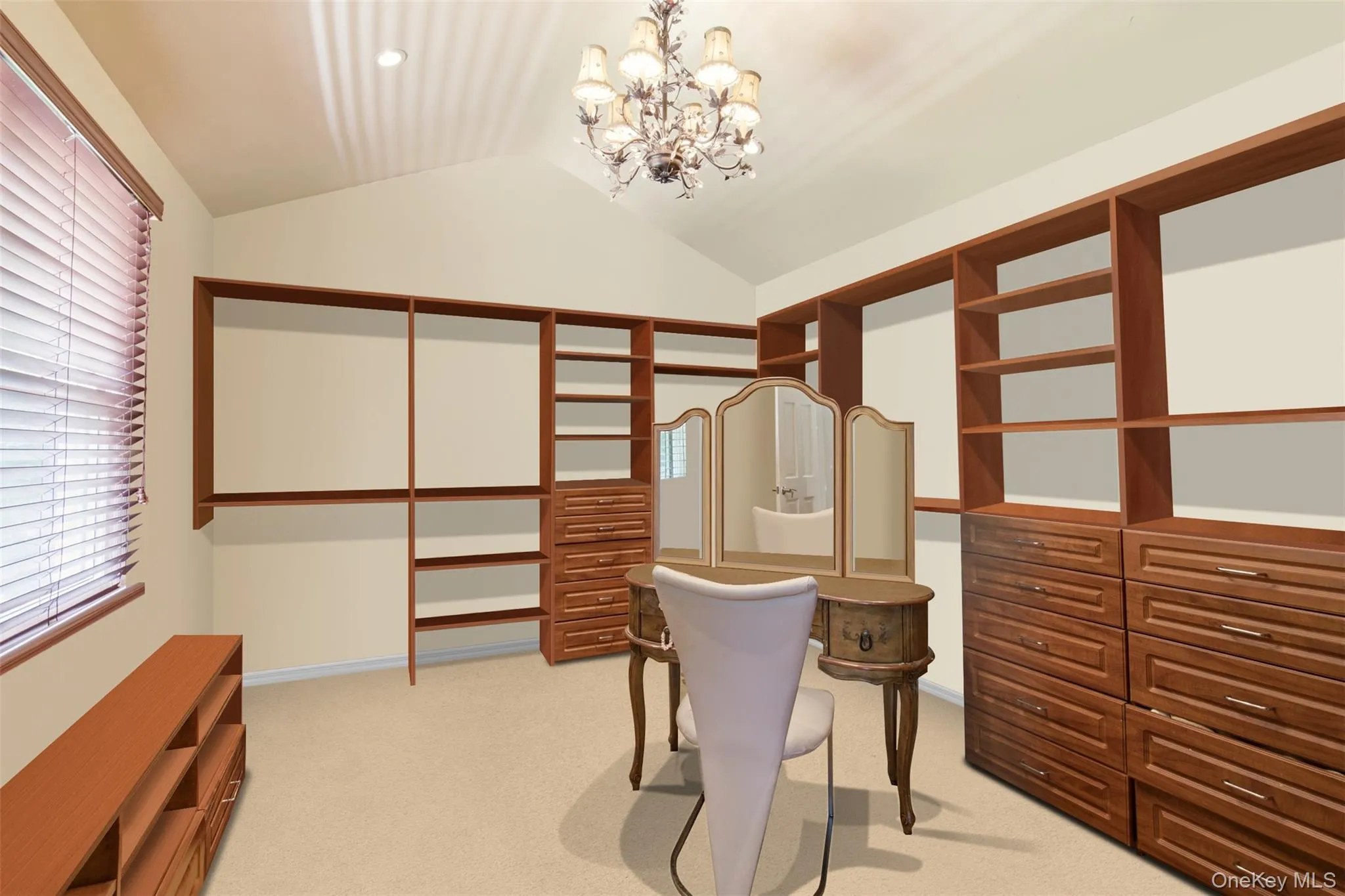 Primary bedroom closet Primary bedroom closet