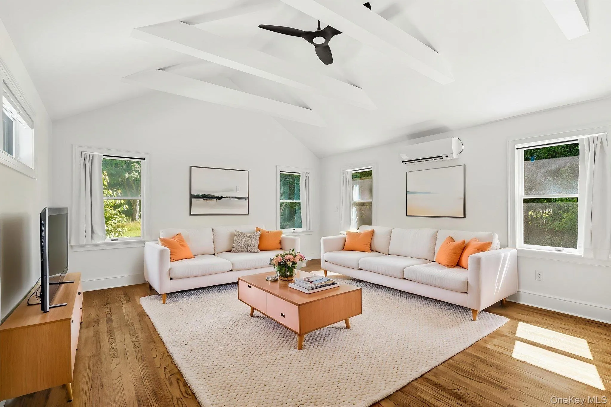 Family Room virtually staged Family Room virtually staged