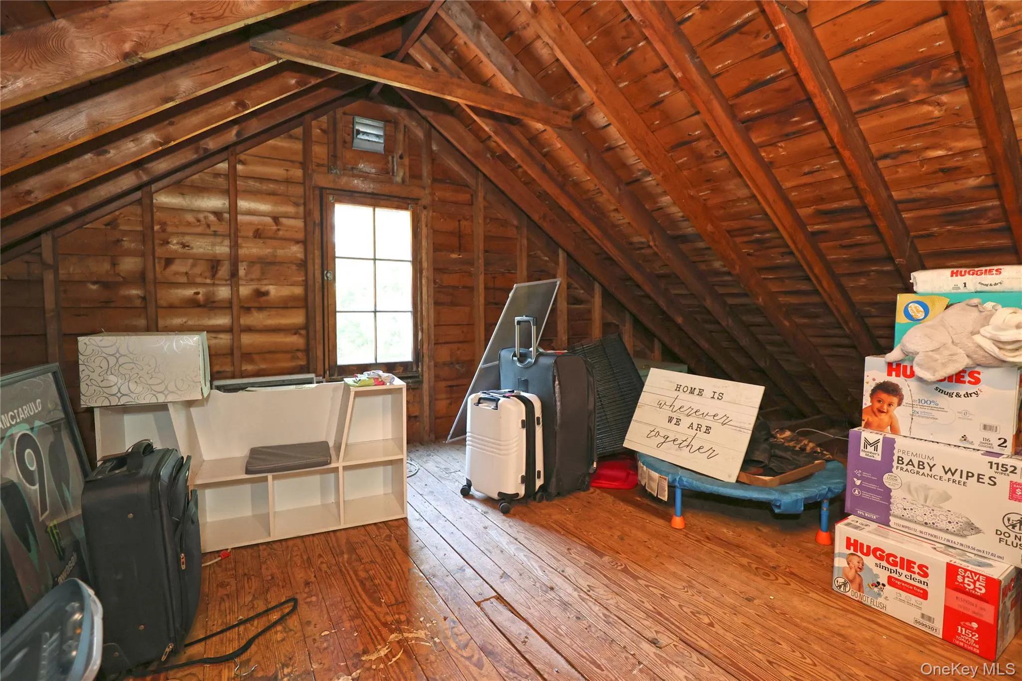 Walk-up attic with potential to finish/dormer. Walk-up attic with potential to finish/dormer.