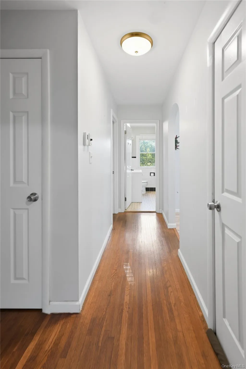 Hardwood floors and updated doors. Hardwood floors and updated doors.