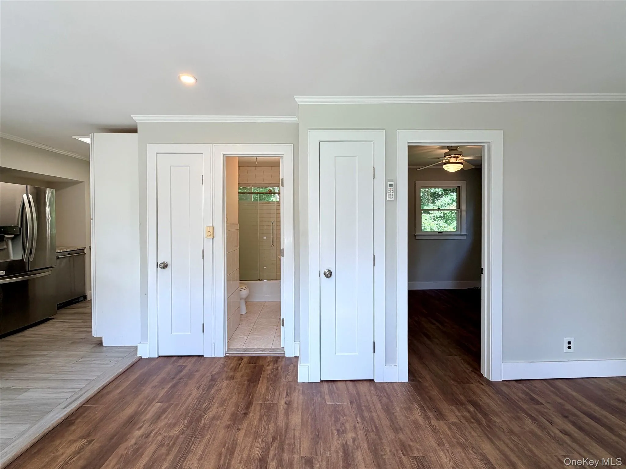 Closets & doors to bath, bedroom Closets & doors to bath, bedroom