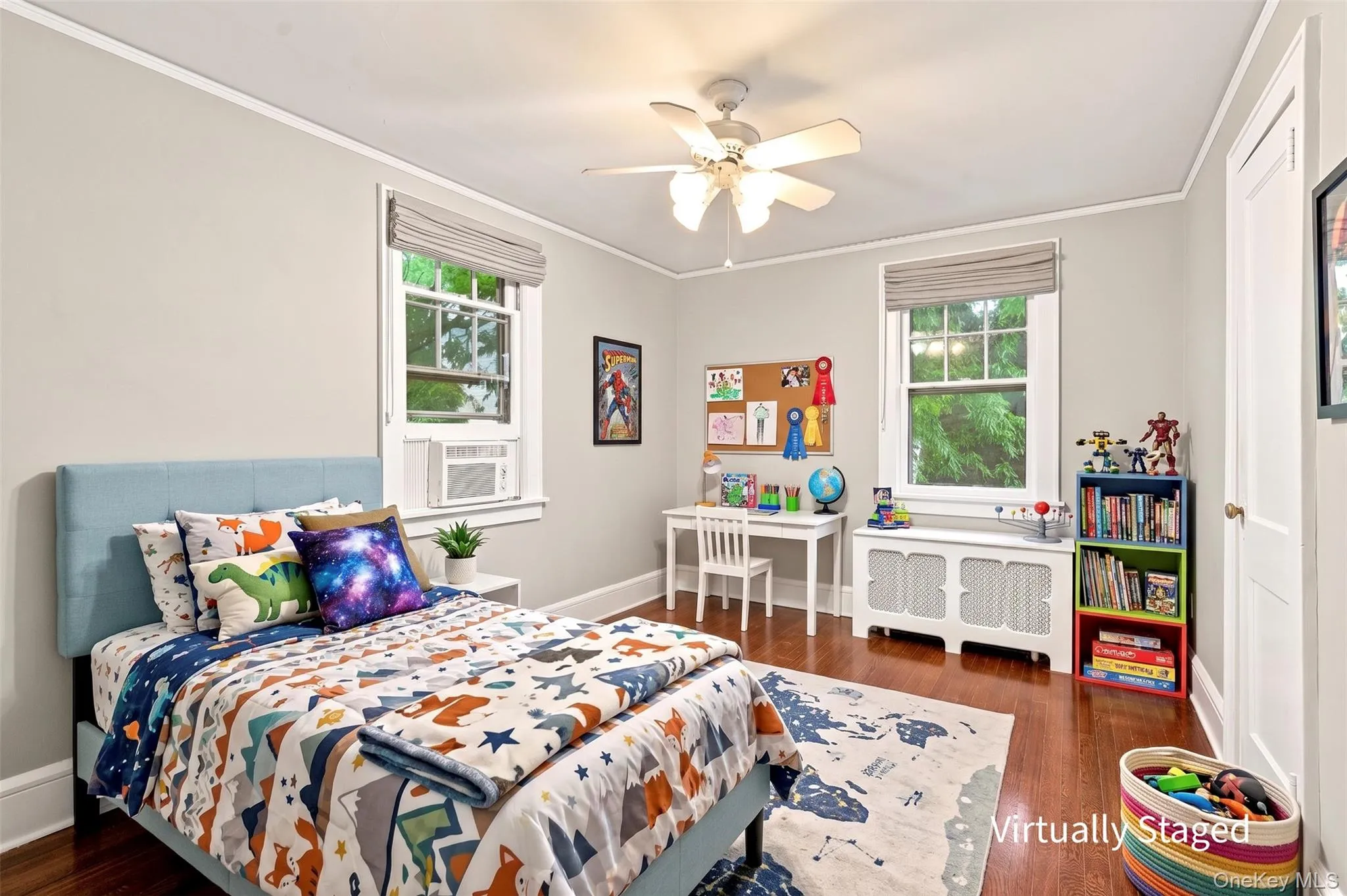 Virtually staged Hall Bedroom Virtually staged Hall Bedroom