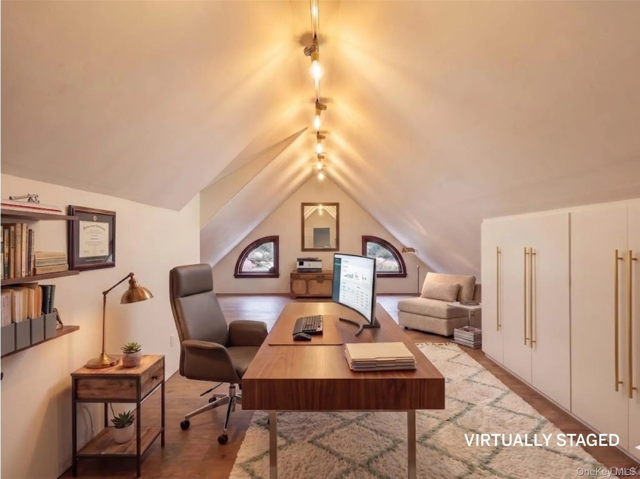 Virtually staged Attic #1 Virtually staged Attic #1
