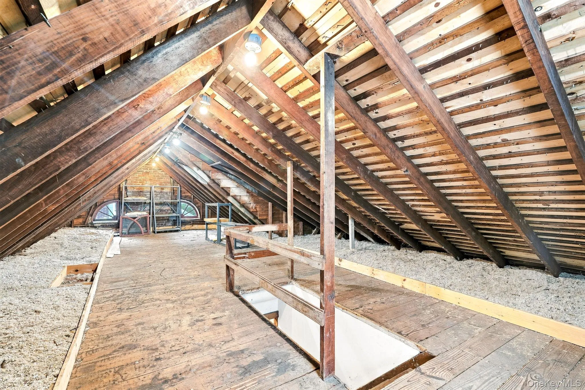 Walk-up attic Walk-up attic
