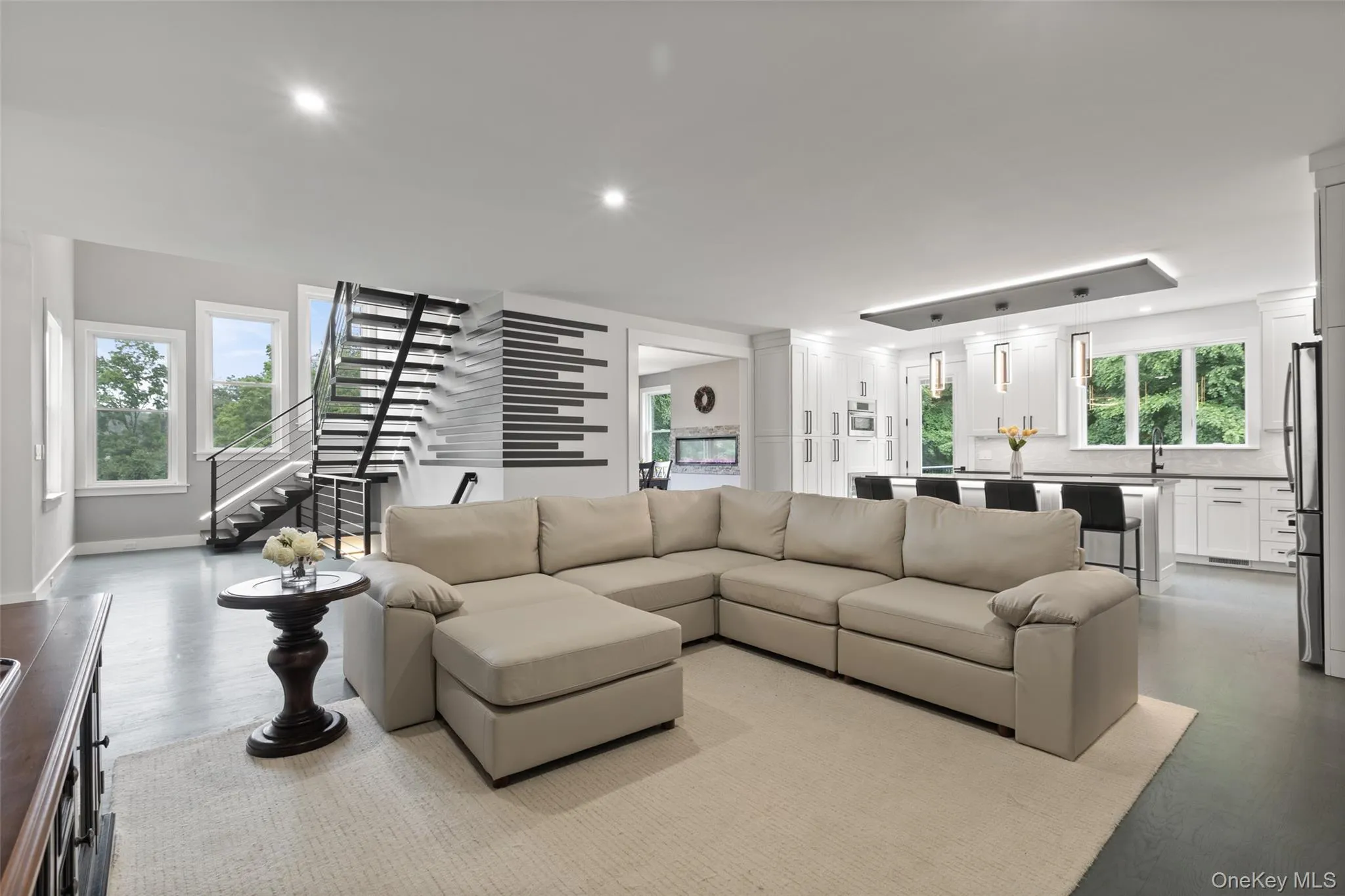 Open concept living room Open concept living room