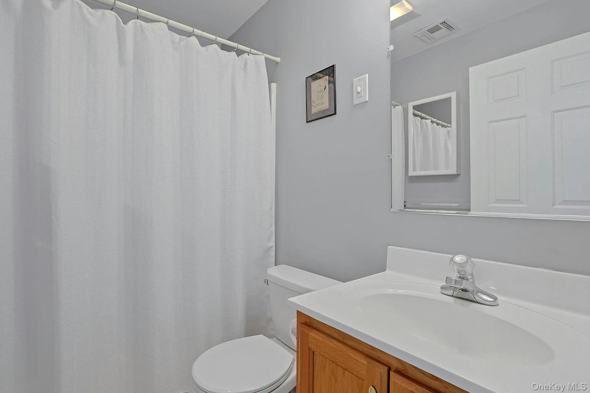 Second full bathroom with a fresh, functional layout. Second full bathroom with a fresh, functional layout.