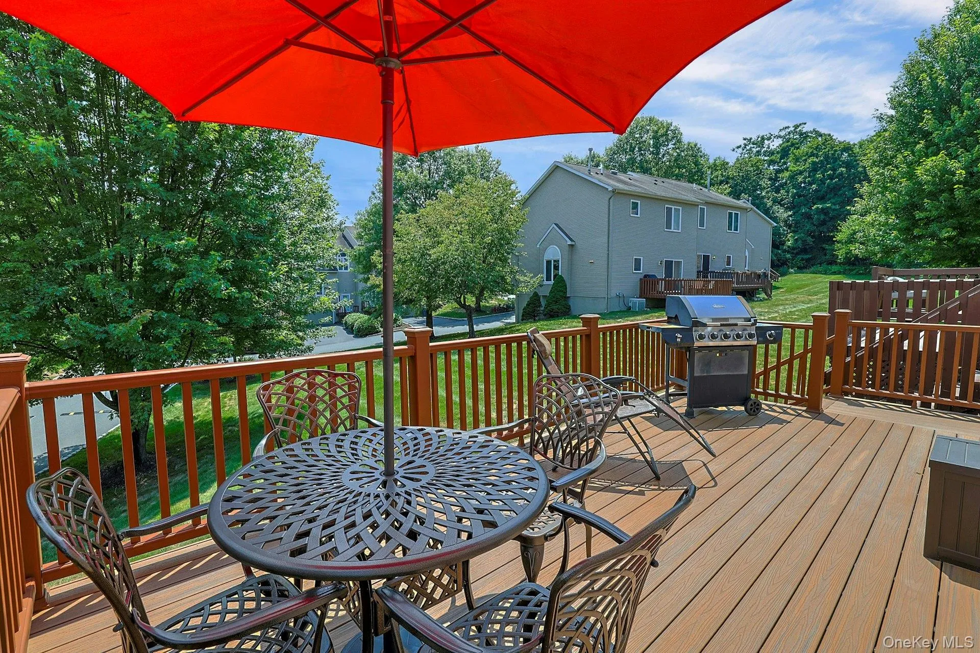 Large deck perfect for entertaining, grilling, or enjoying the outdoors. Large deck perfect for entertaining, grilling, or enjoying the outdoors.