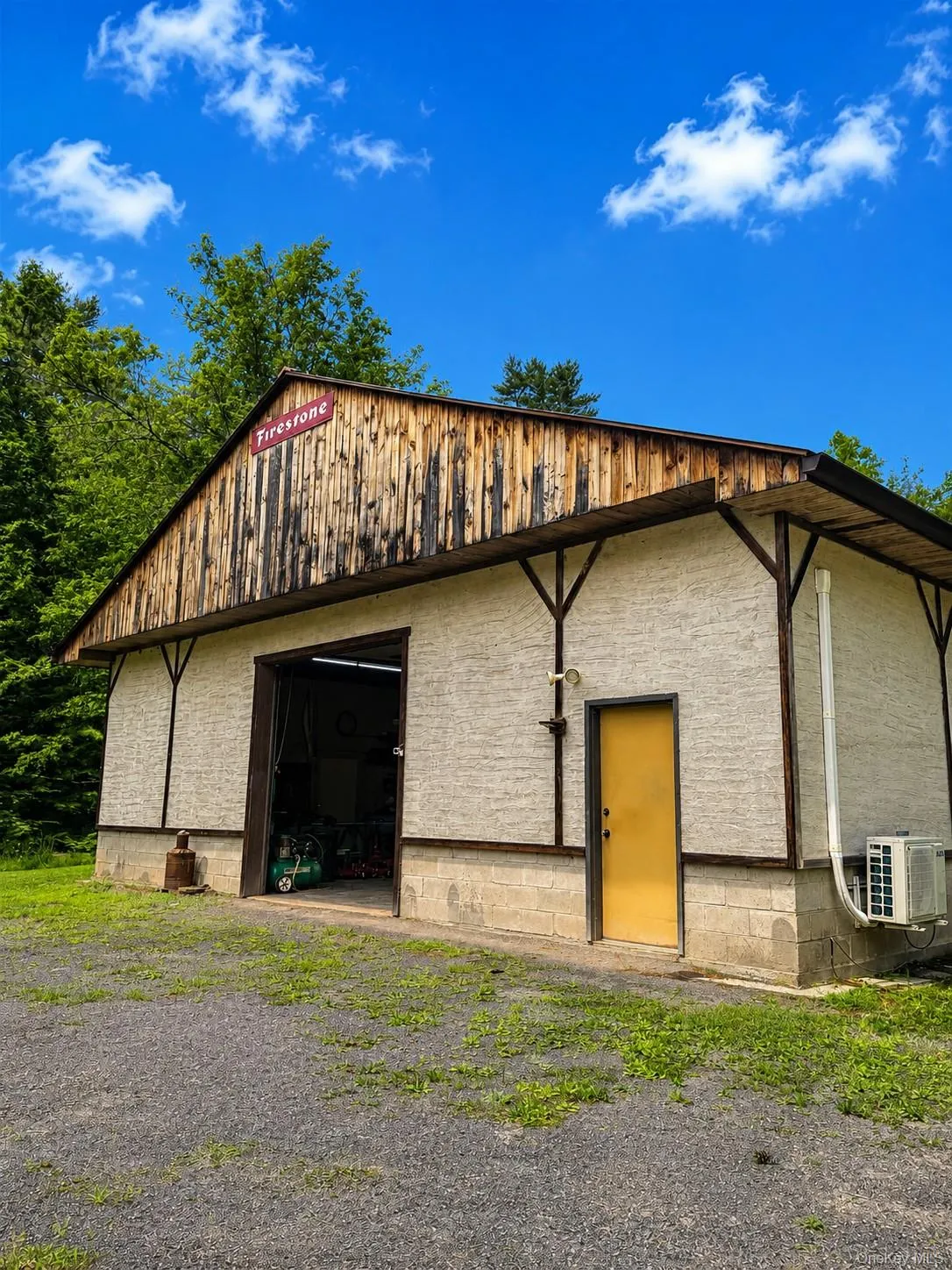Outbuilding, sky enhanced. Outbuilding, sky enhanced.
