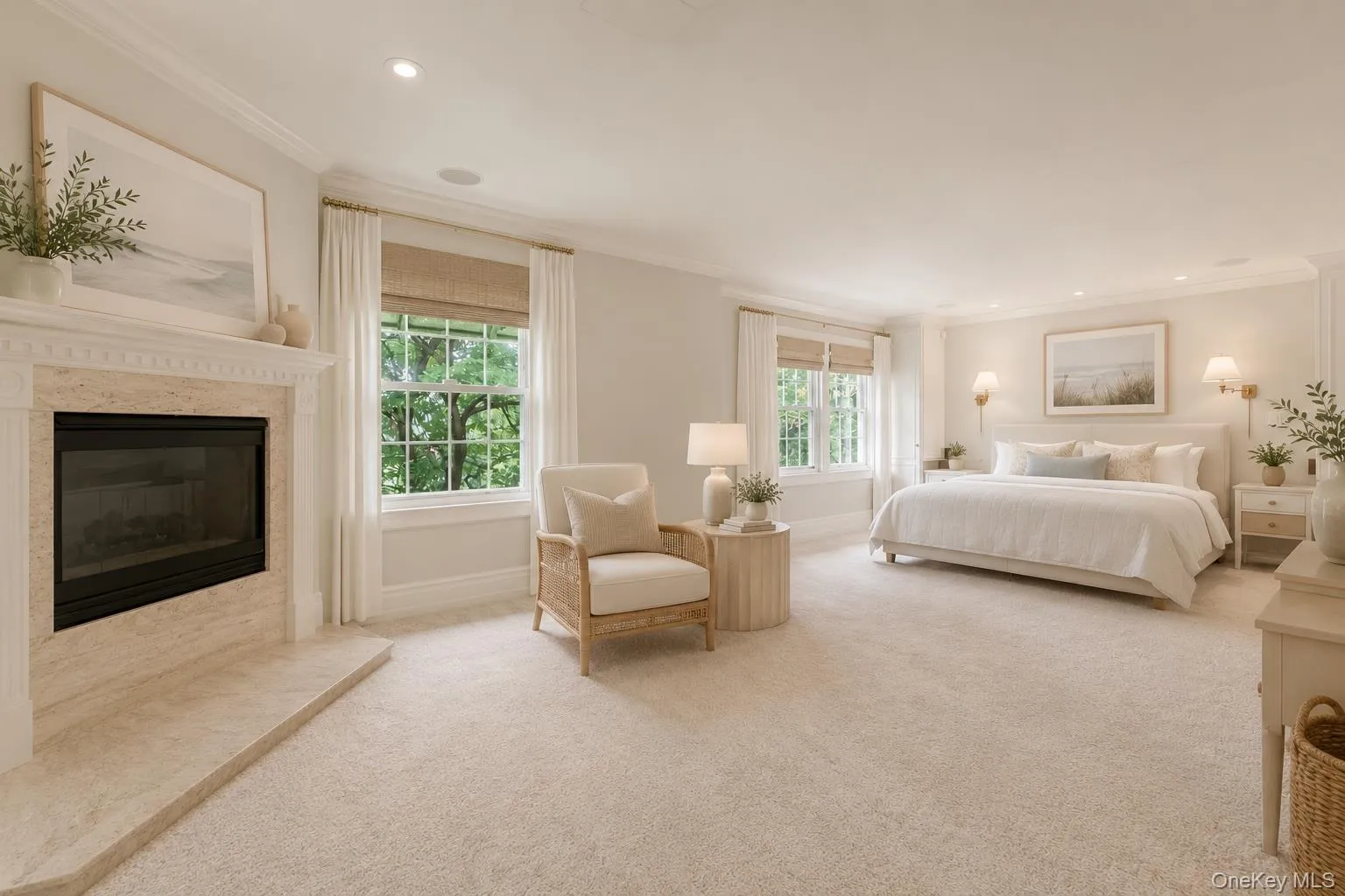 Virtually Staged Primary Bedroom. Virtually Staged Primary Bedroom.
