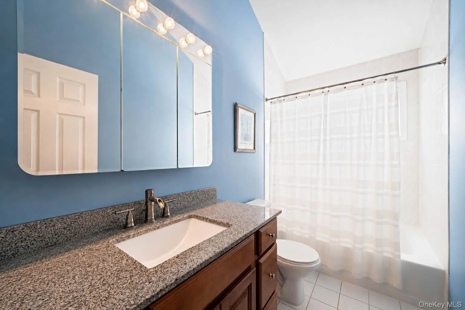 Hall Bath - second floor, tub/shower Hall Bath - second floor, tub/shower