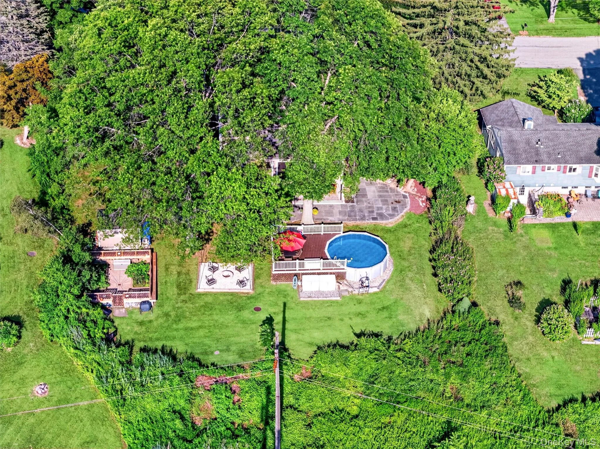 Pool Drone Shot Pool Drone Shot