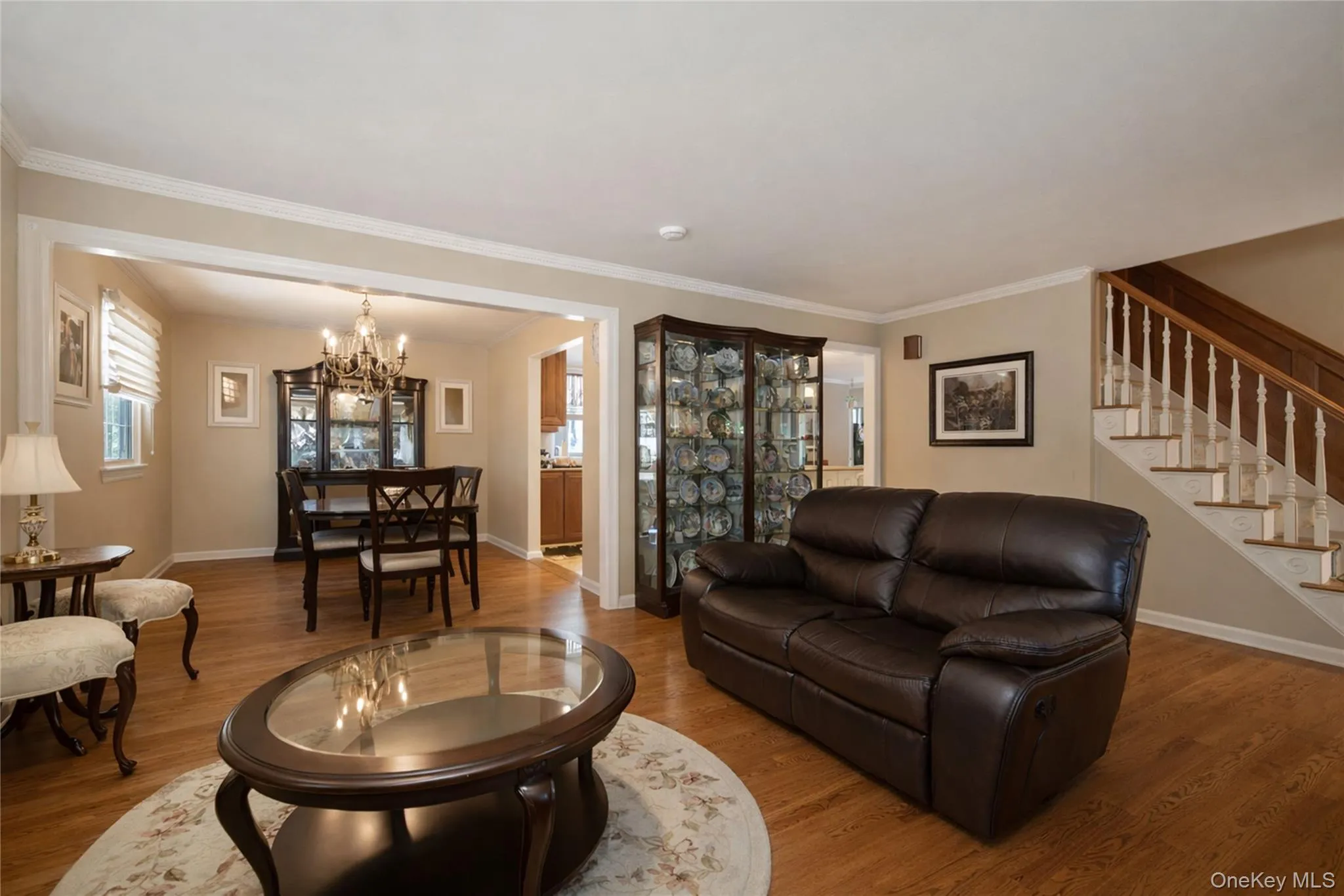 Hardwood flooring throughout the main level Hardwood flooring throughout the main level