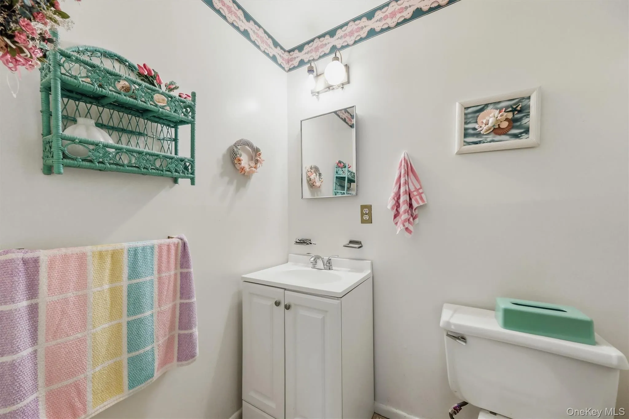 Lower level half bathroom Lower level half bathroom