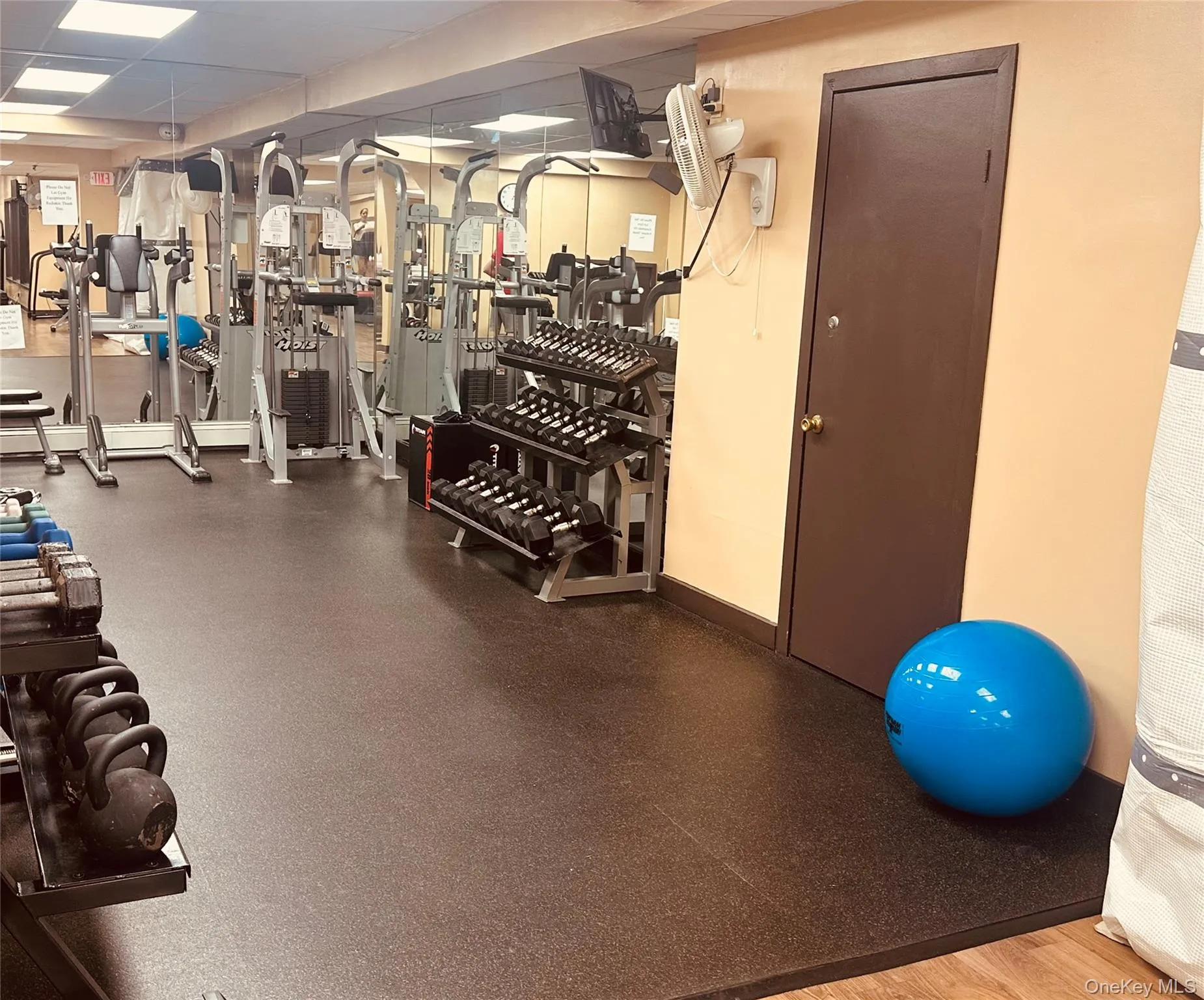 Fitness area Fitness area