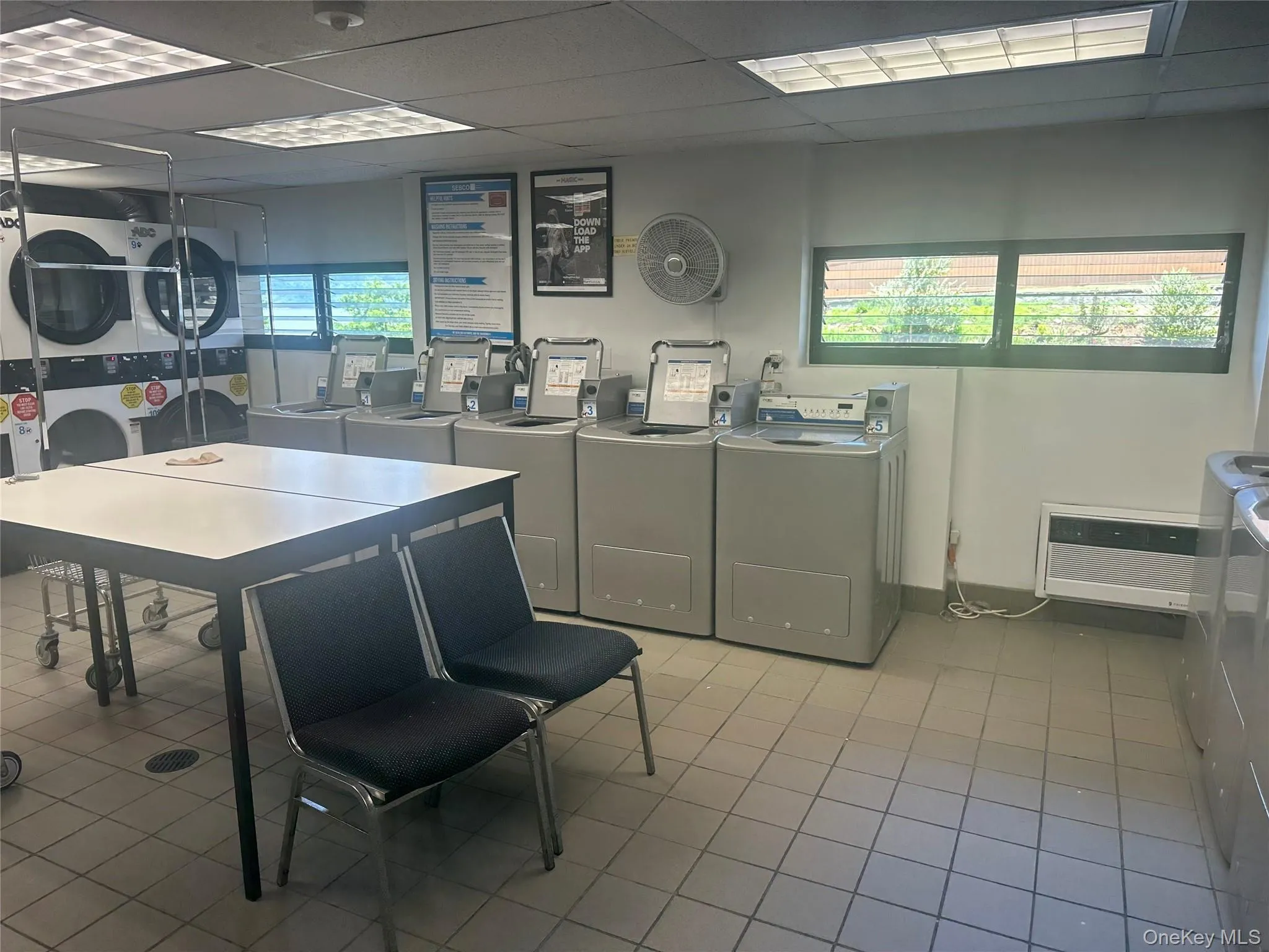 Laundry facility with new washers and dryers Laundry facility with new washers and dryers
