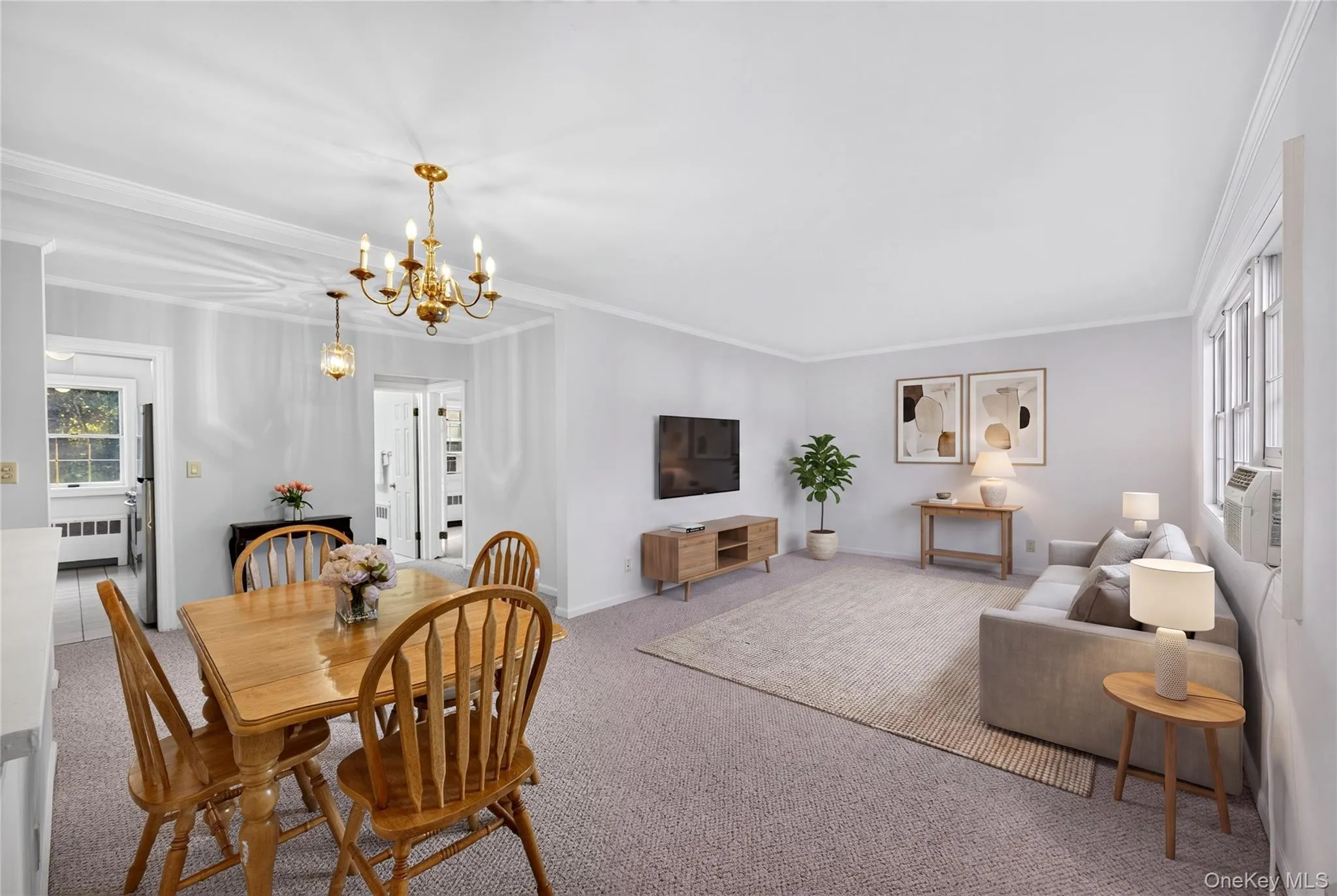 Living Room Area only Virtually Staged- Dining Table is Physically in Unit Living Room Area only Virtually Staged- Dining Table is Physically in Unit