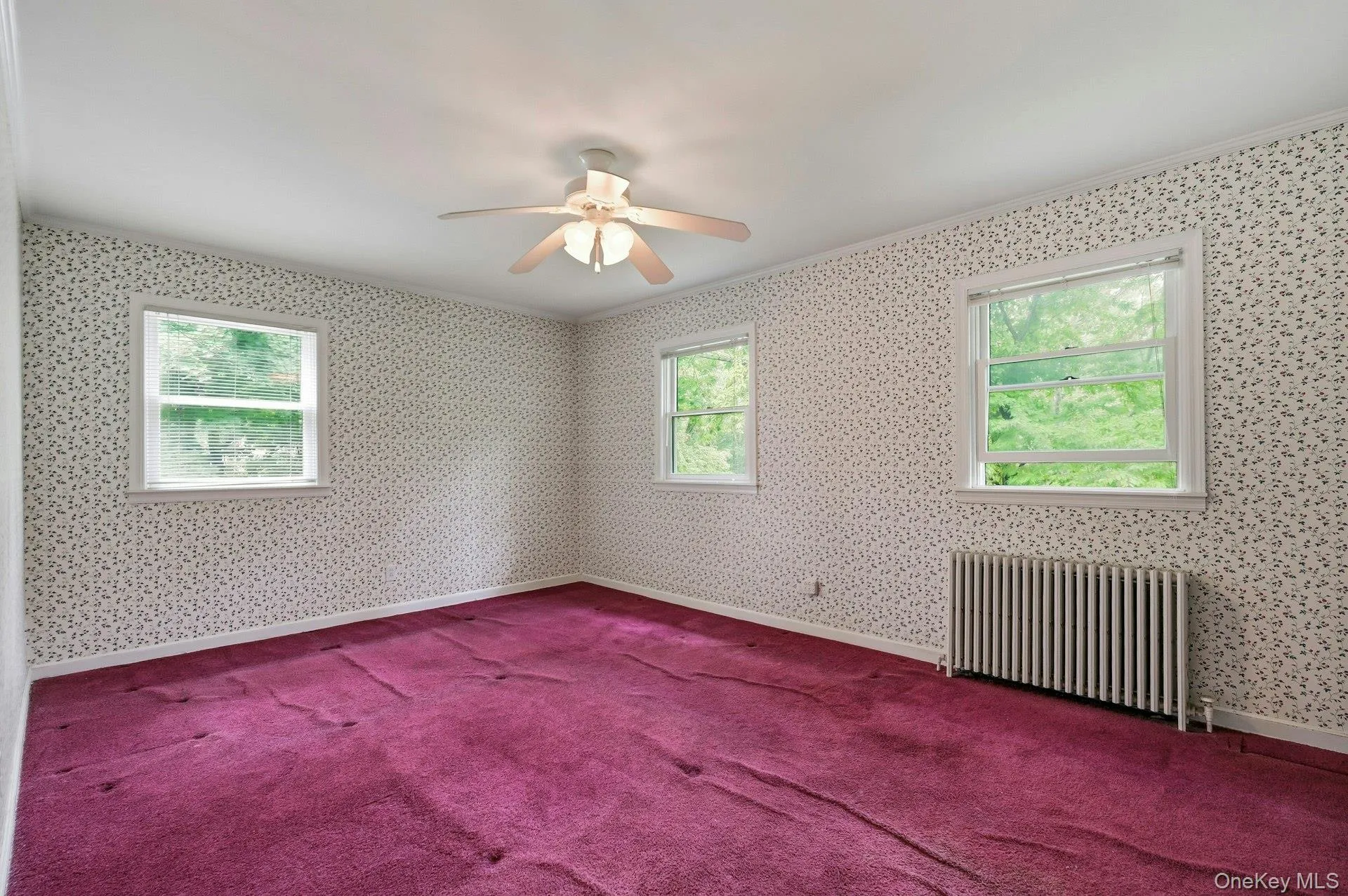 Second floor bedroom carpeted Second floor bedroom carpeted