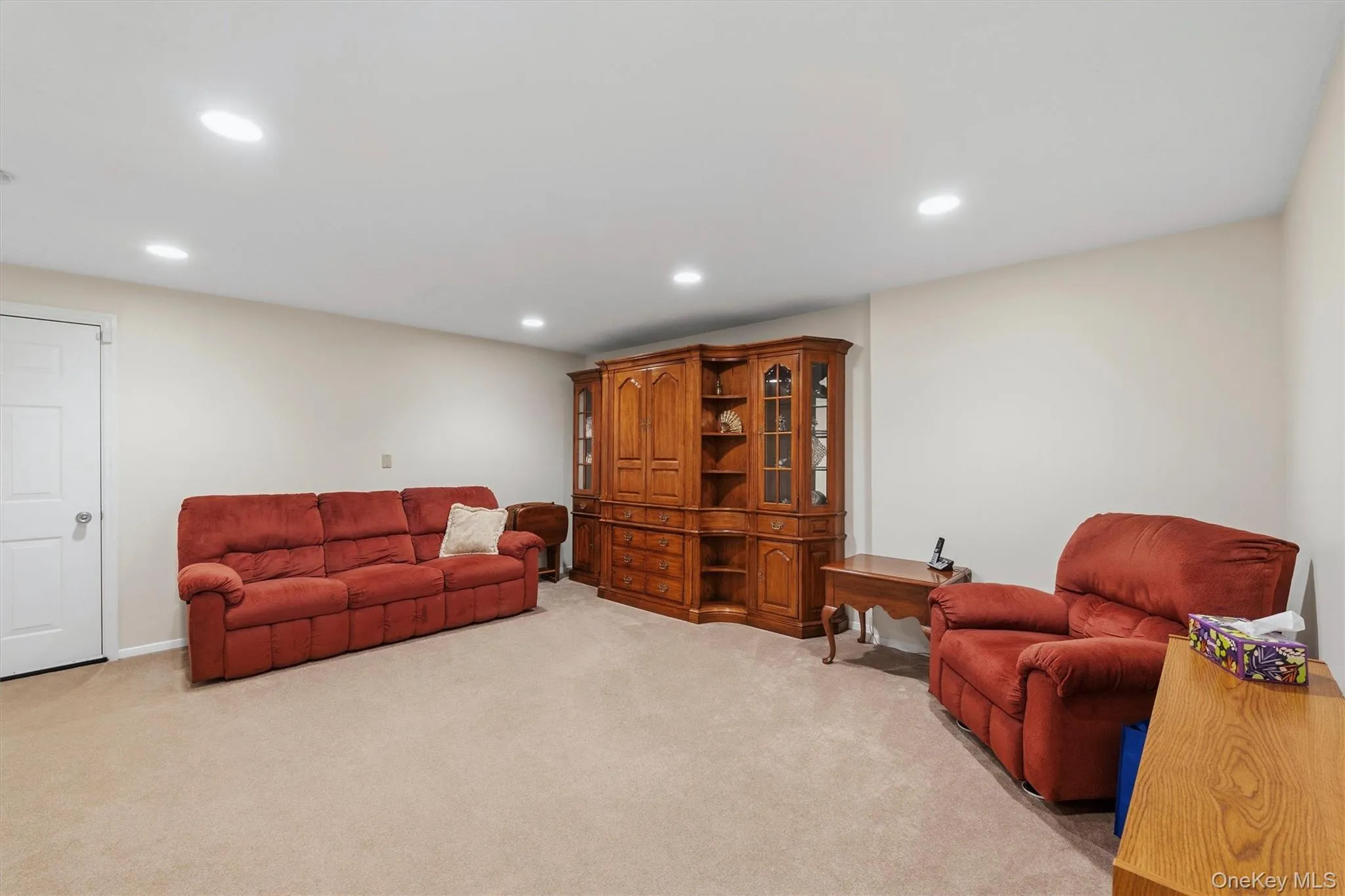 Lower level creation room. Lower level creation room.