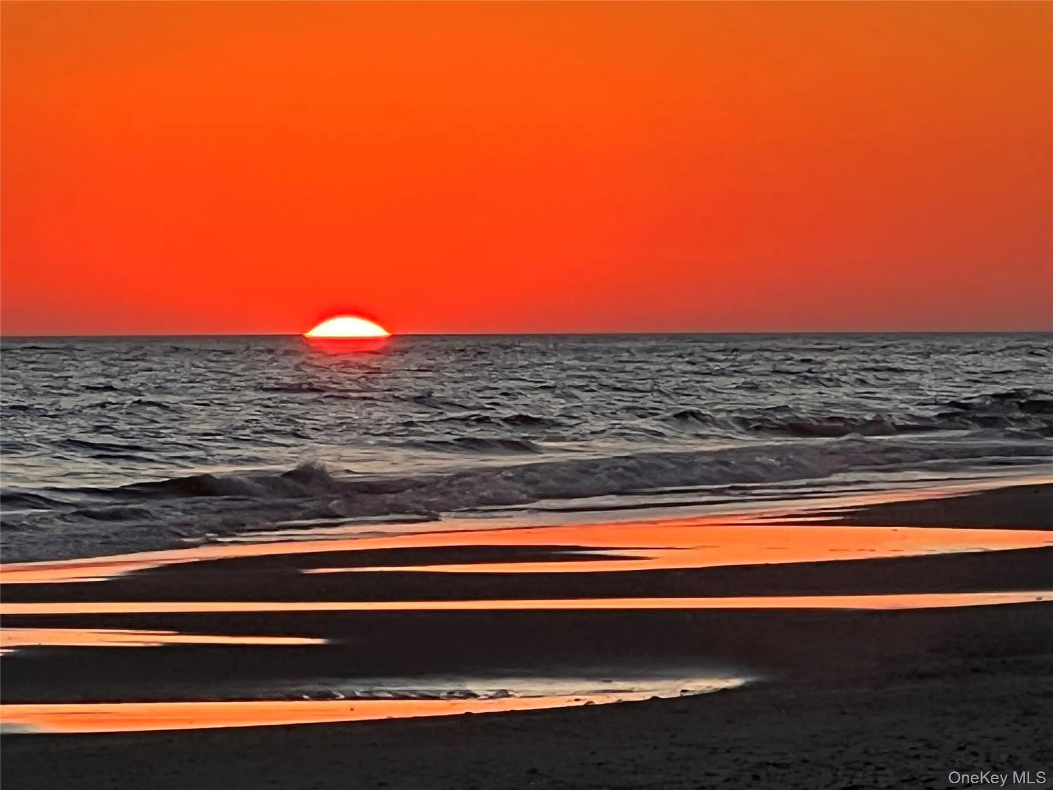 Fall Sunset on Beach Fall Sunset on Beach